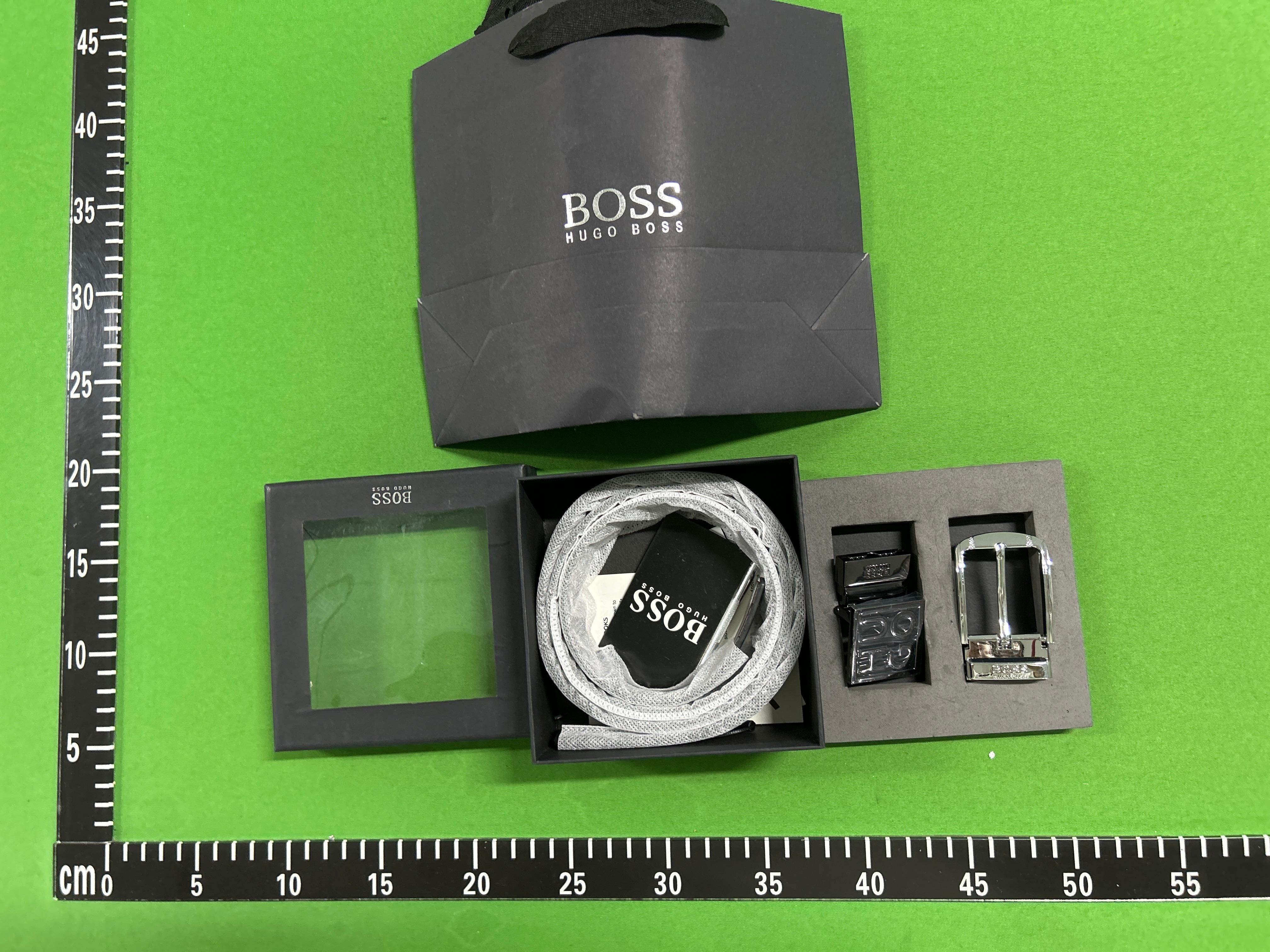 Foto QC 1 de Fendi FF Belt Grey FF Motif