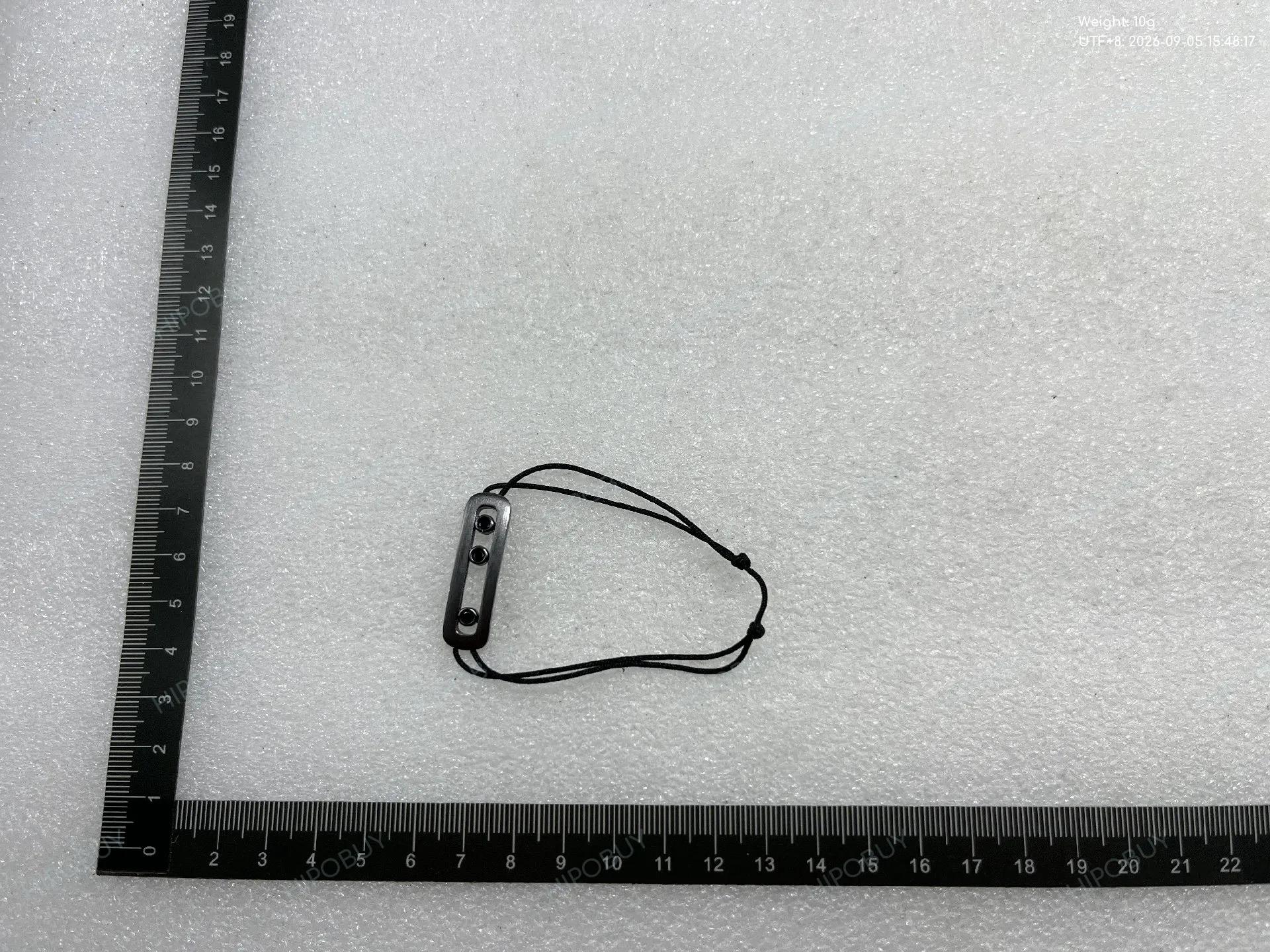 Foto QC 1 de Messika Move Titanium Cord Bracelet Diamond Natural
