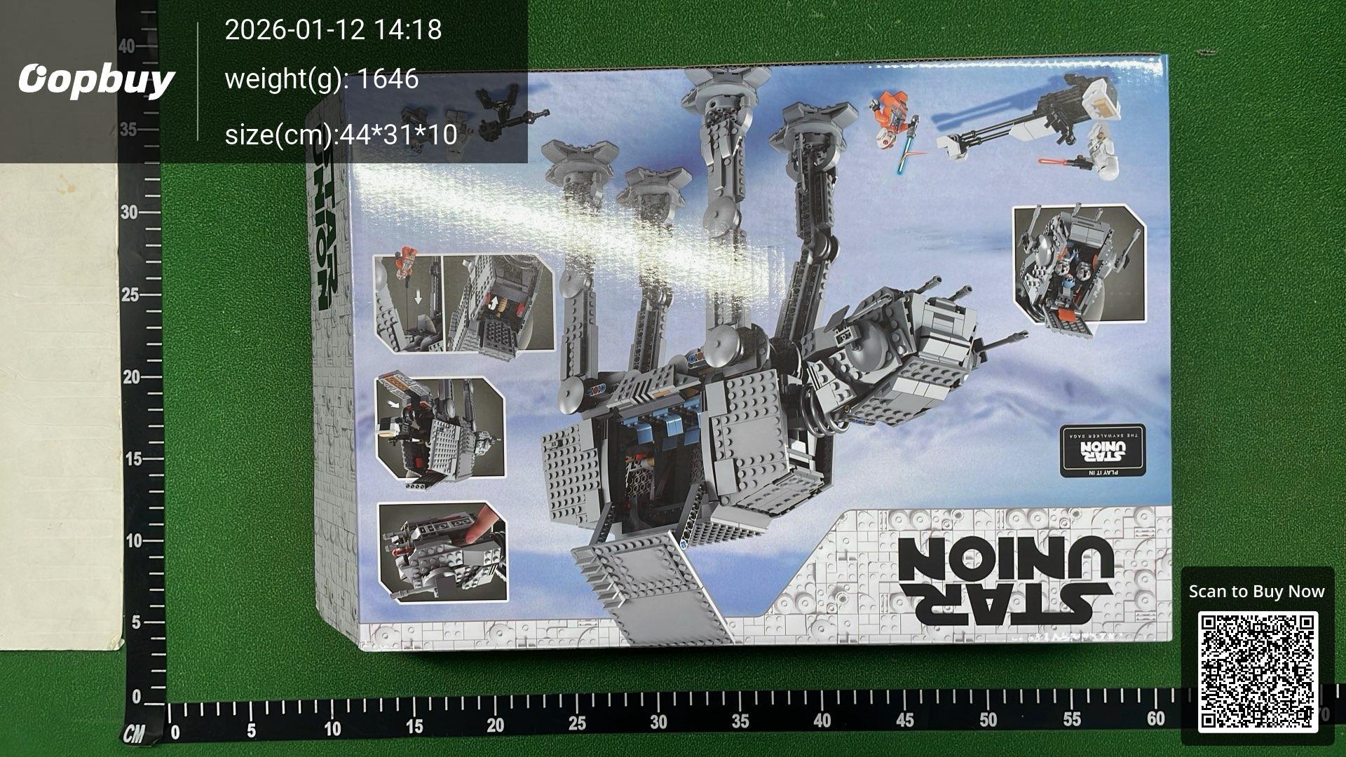 Foto QC 2 de Unbranded Star Wars Millennium Falcon Building Block Set