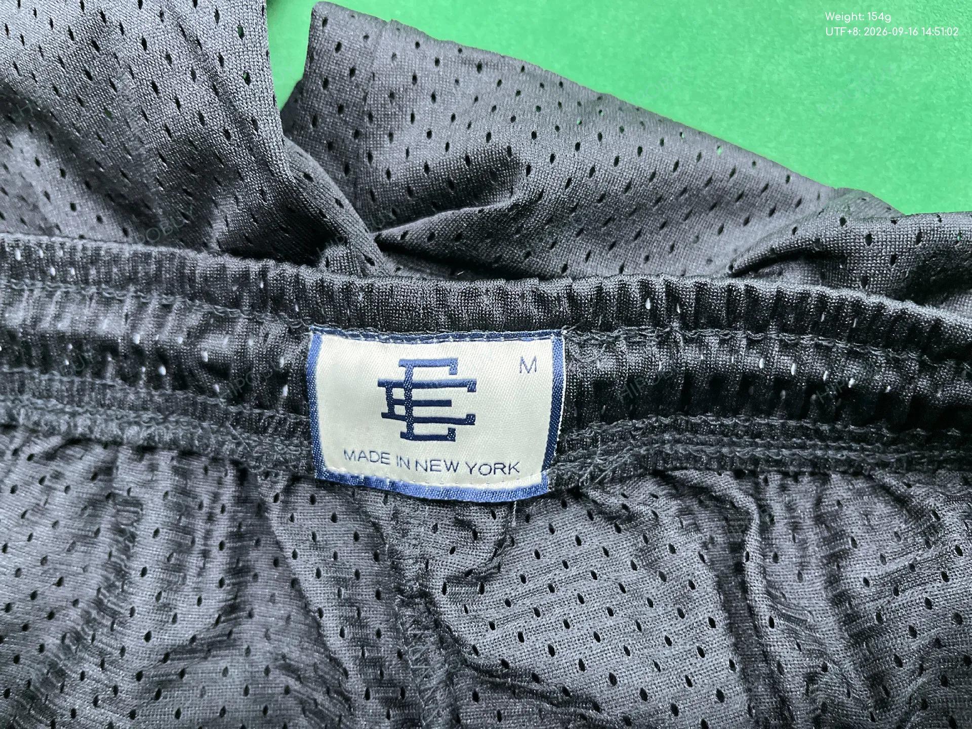 Foto QC 1 de Eric Emanuel EE Basketball Shorts Mesh Black Red