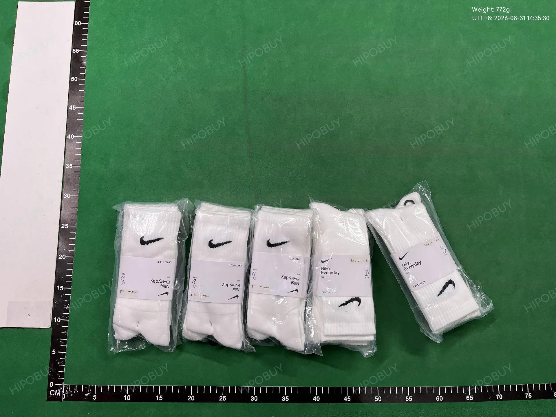 Foto QC 6 de Nike Everyday Ankle Socks Dri-FIT White
