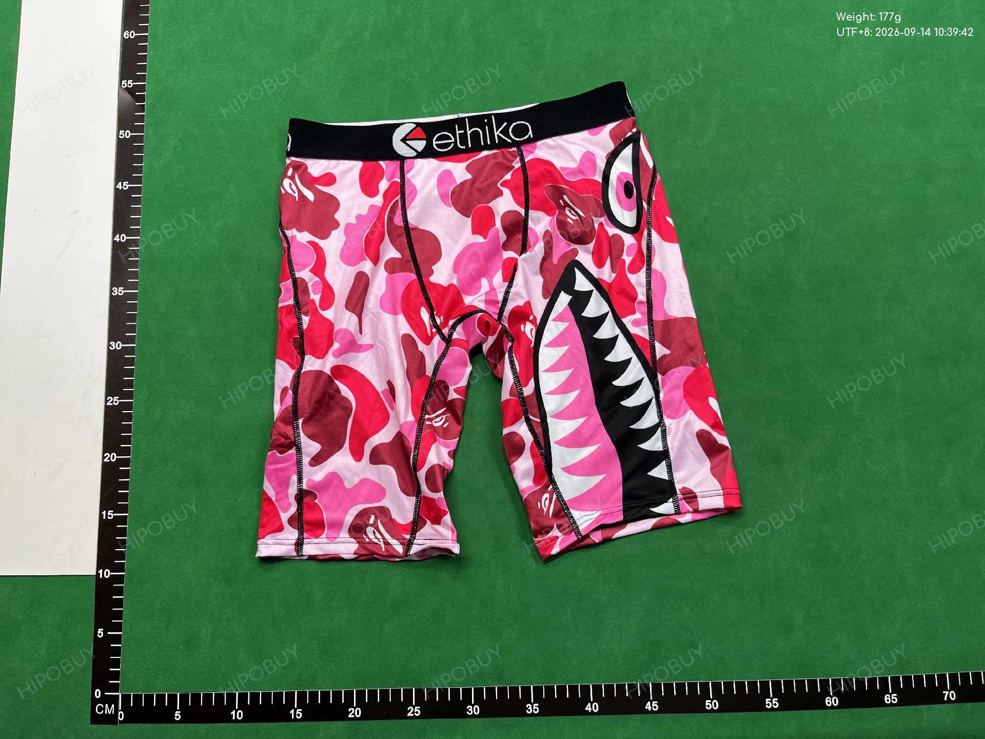 Foto QC 2 de Other Underwear Cotton Boxer Briefs Black White Green
