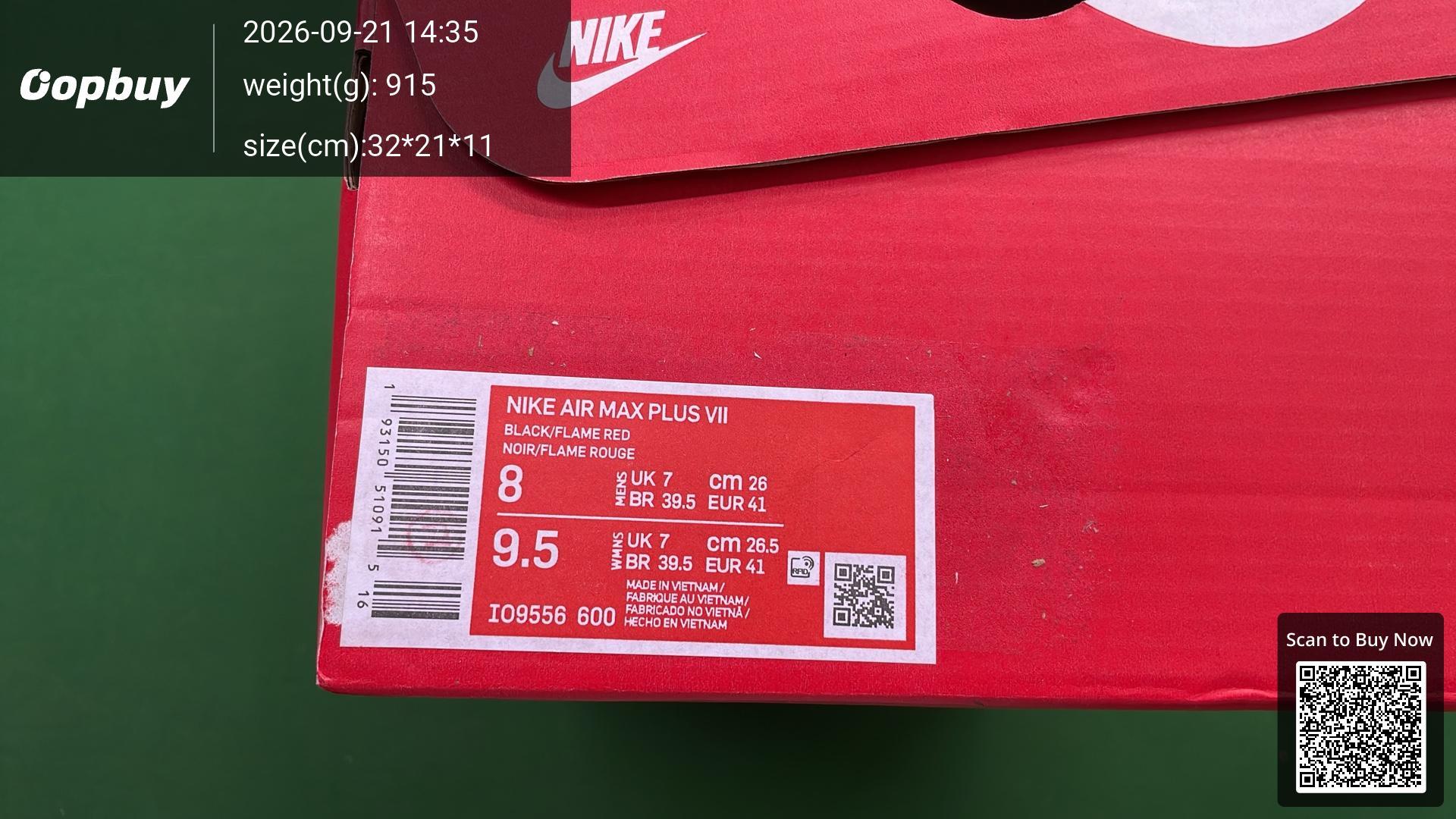 Foto QC 7 de Nike Air Max Plus Retro Tiffany CV8838-400