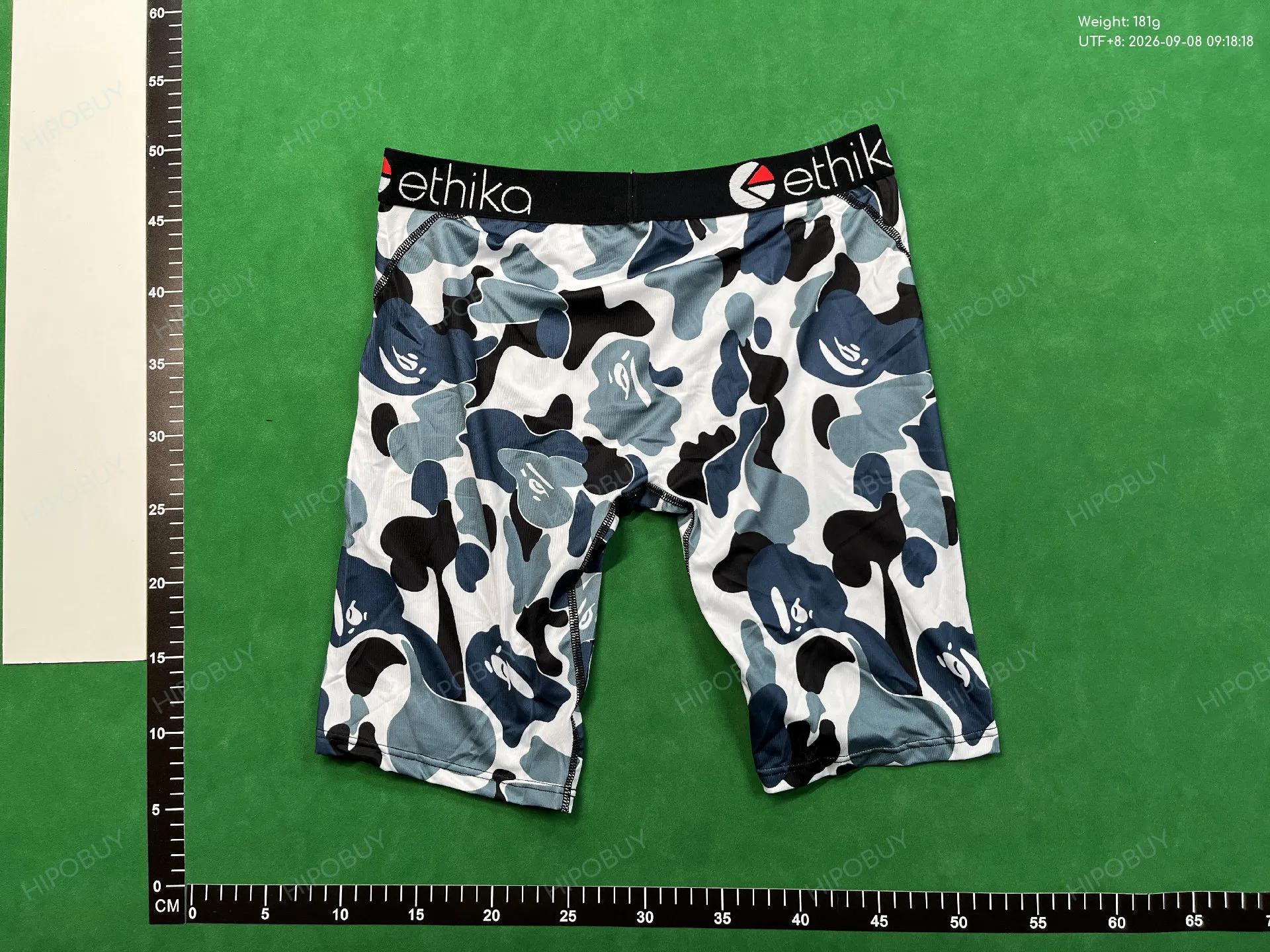 Foto QC 7 de Other Underwear Cotton Boxer Briefs Black White Green