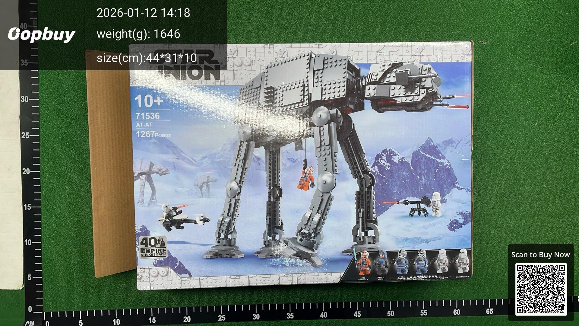 Foto QC 1 de Unbranded Star Wars Millennium Falcon Building Block Set