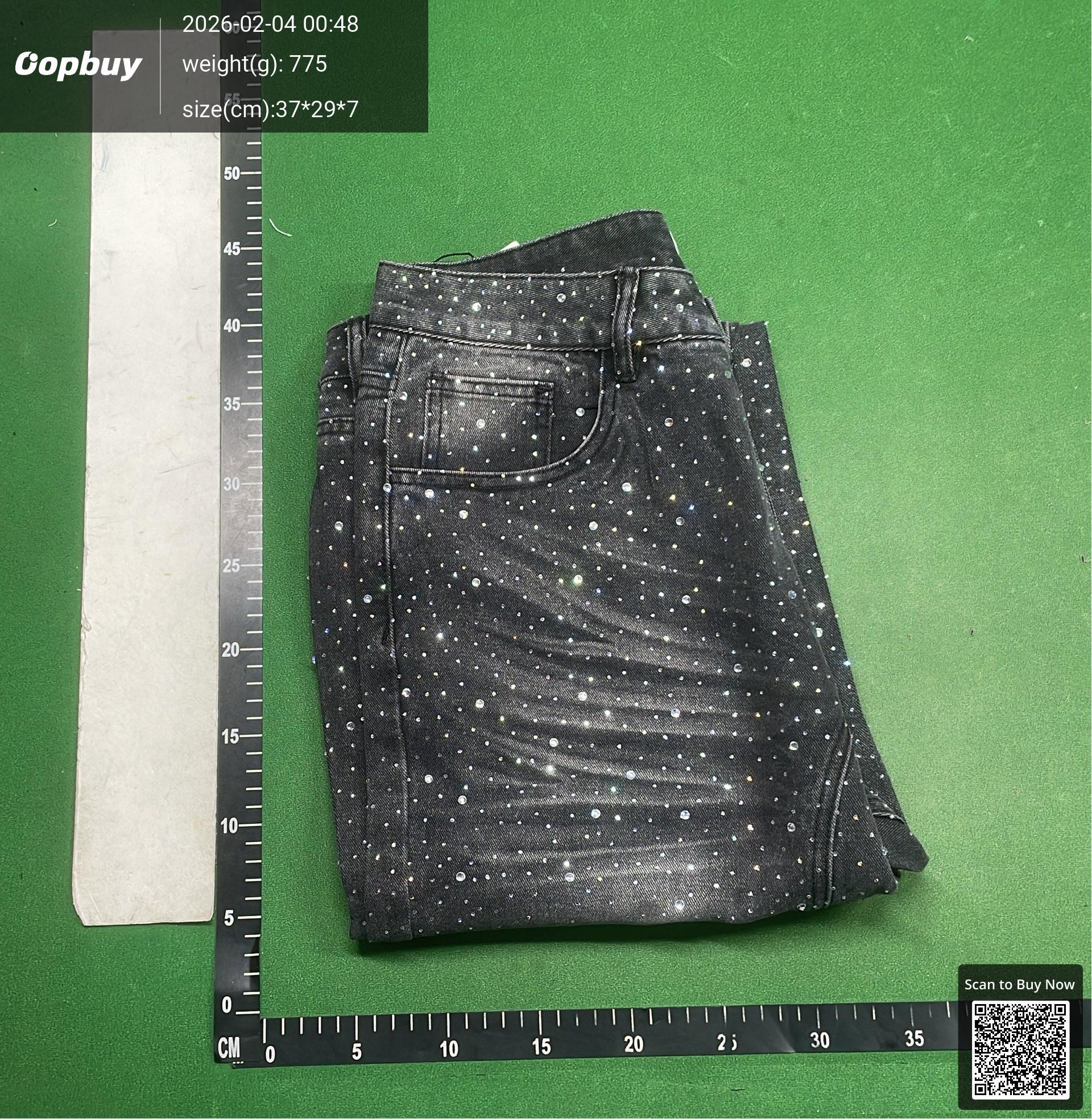 Foto QC 4 de Vale Forever Jeans Relaxed Rhinestone Blue