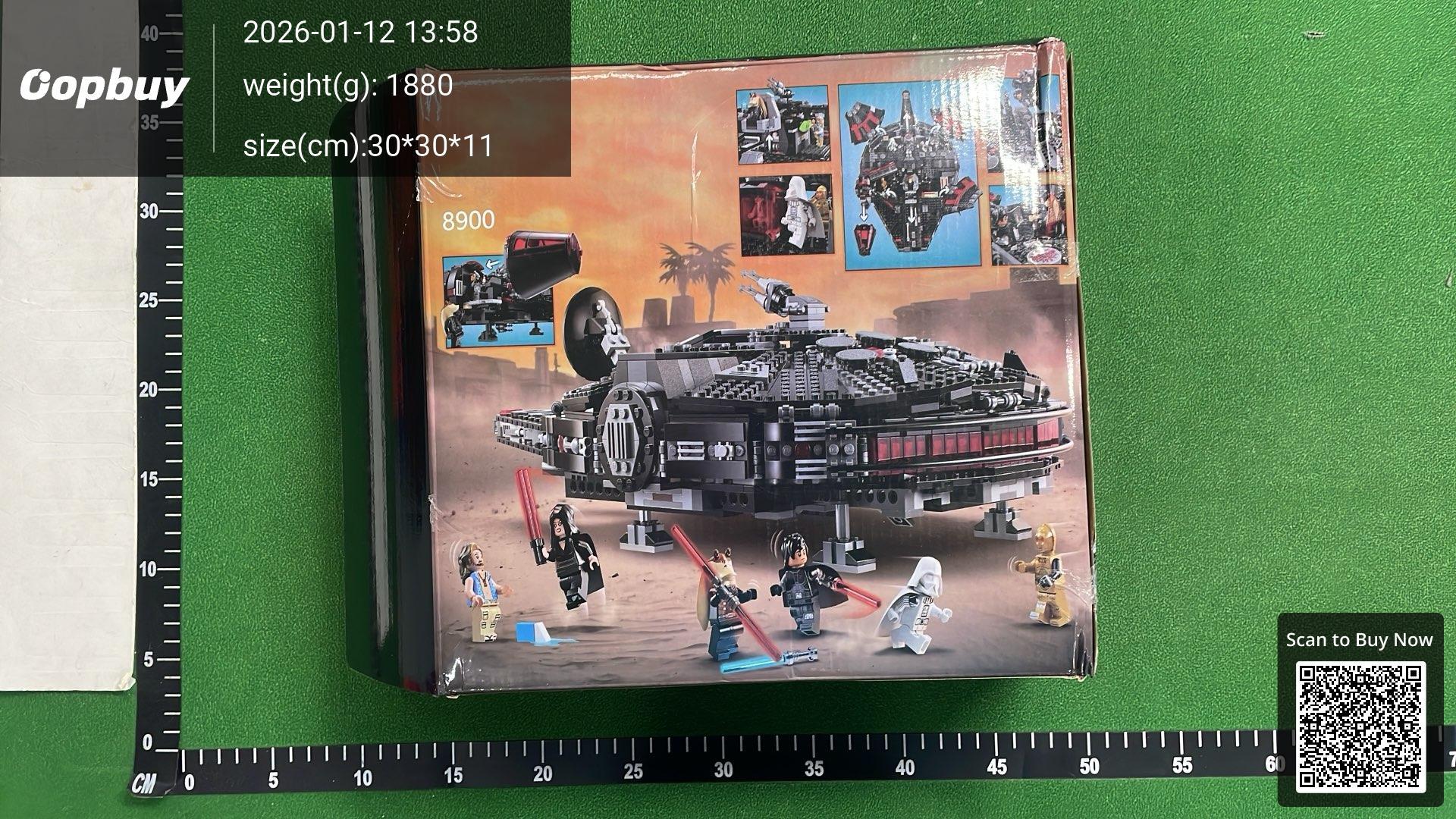 Foto QC 5 de Unbranded Star Wars Millennium Falcon Building Block Set
