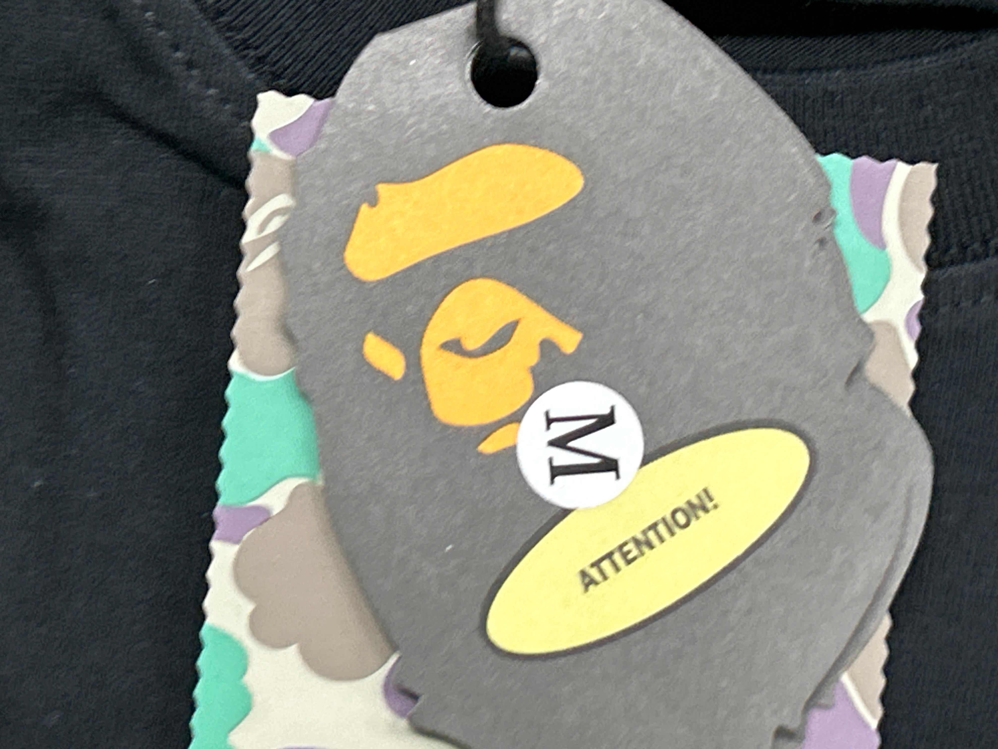 Foto QC 2 de Bape T-shirt ABC Camo Big Ape Head White