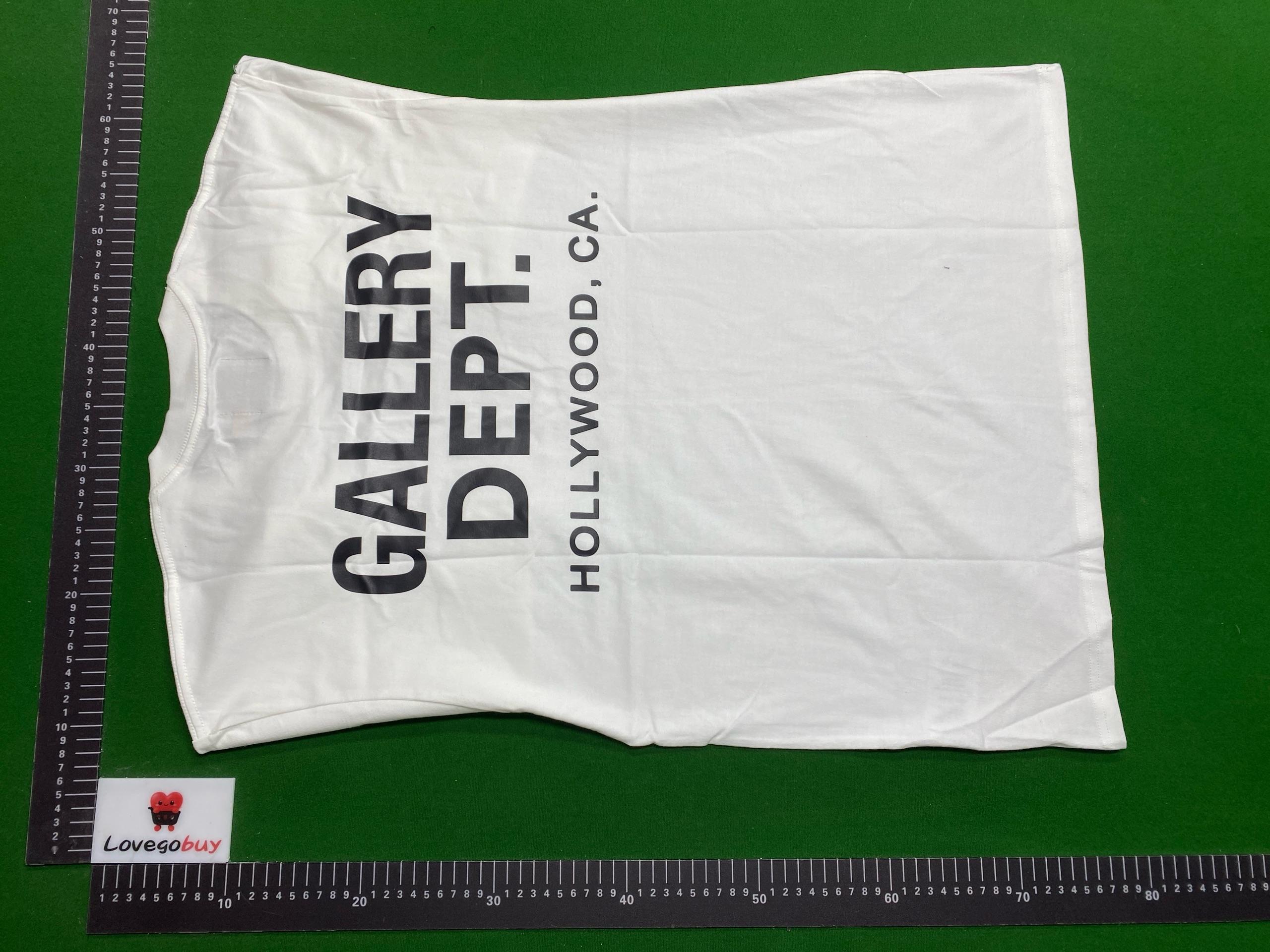 Foto QC 6 de Gallery Dept I Am Sad I Miss My Friends T-shirt Black