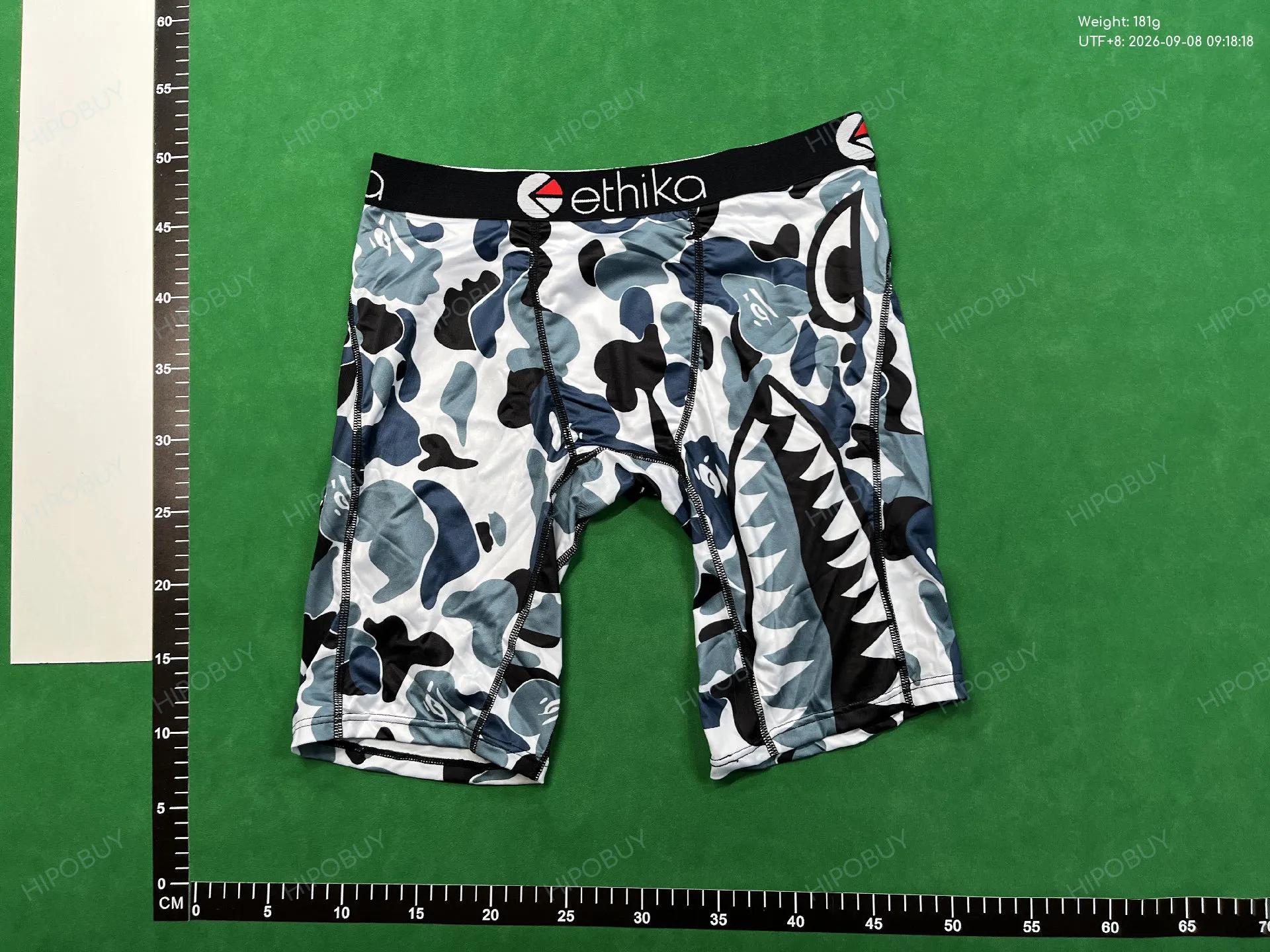 Foto QC 6 de Other Underwear Cotton Boxer Briefs Black White Green