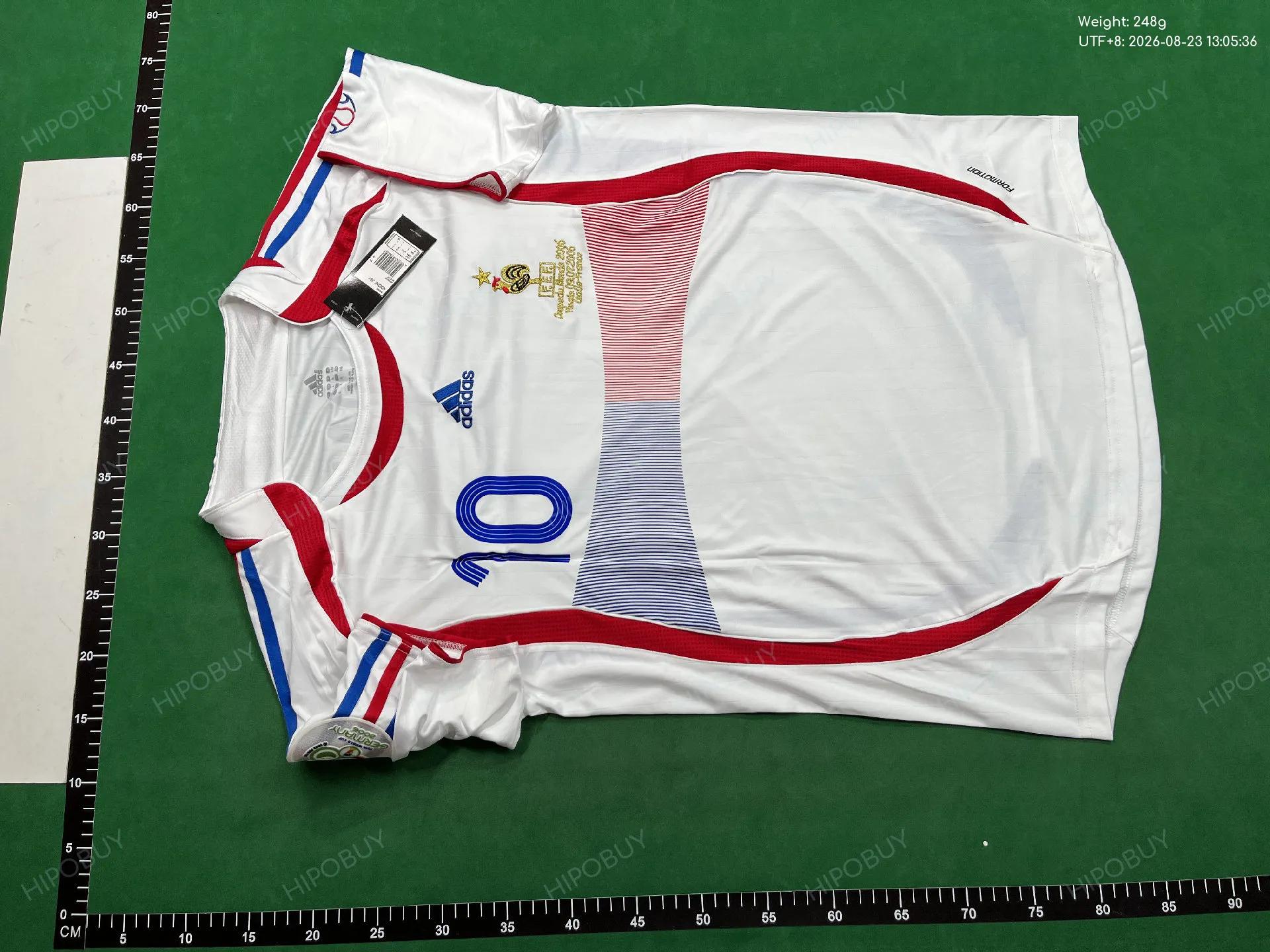 Foto QC 2 de adidas x Argentina 2022 Home Lionel Messi Signed Jersey White/Light Blue