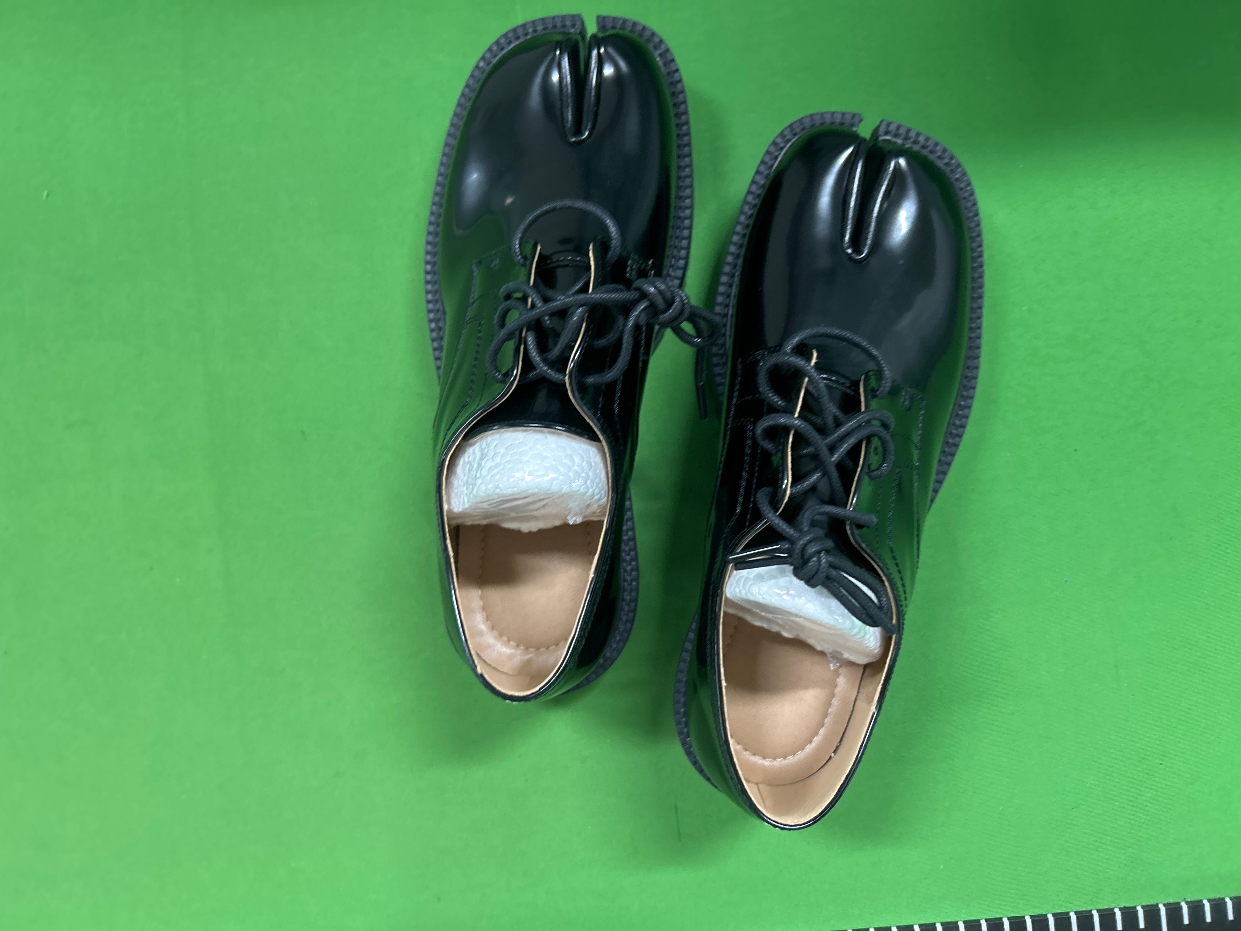 Foto QC 3 de Maison Margiela Tabi Platform Lace-Up Shoes Leather