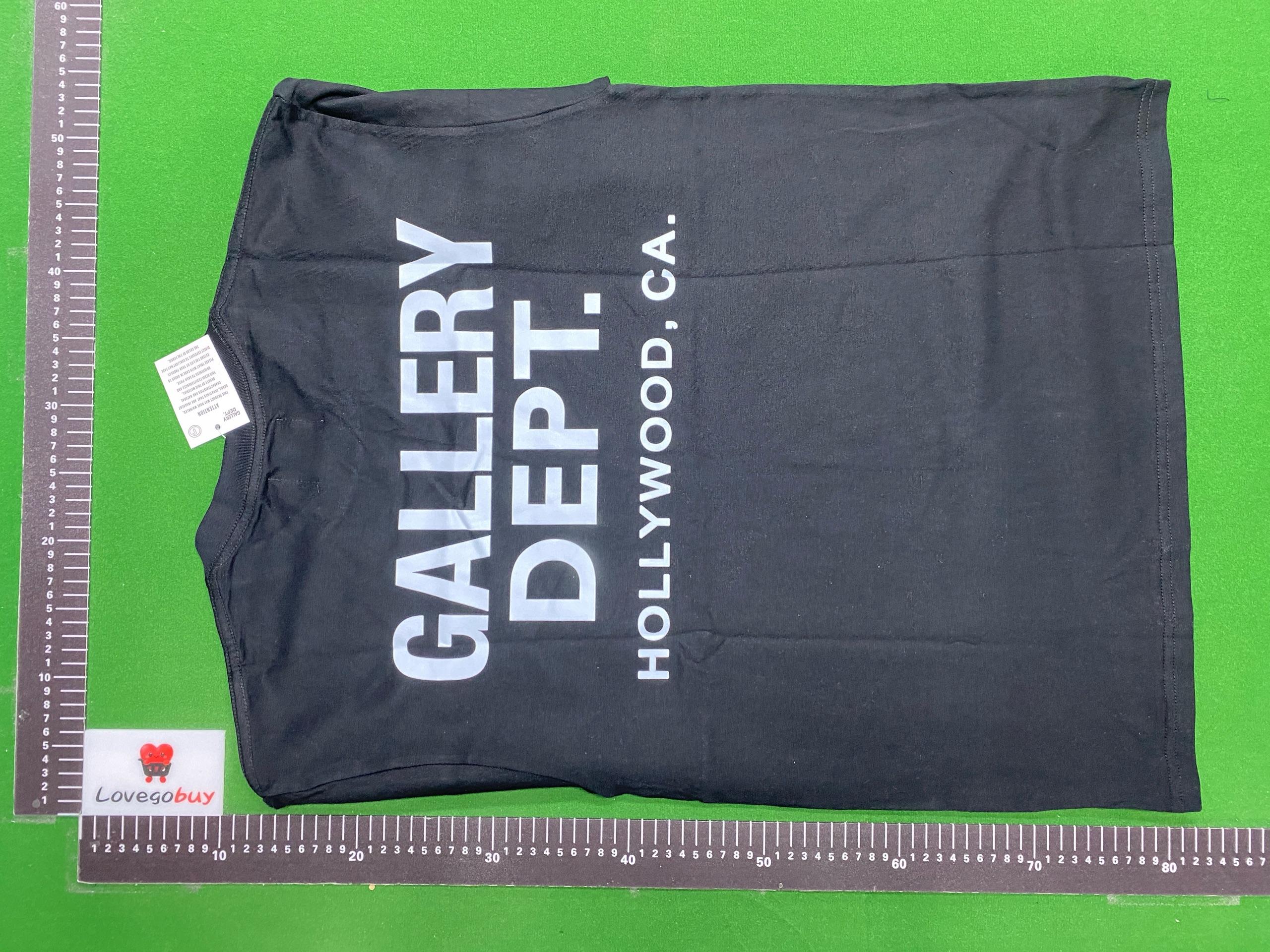 Foto QC 8 de Gallery Dept I Am Sad I Miss My Friends T-shirt Black