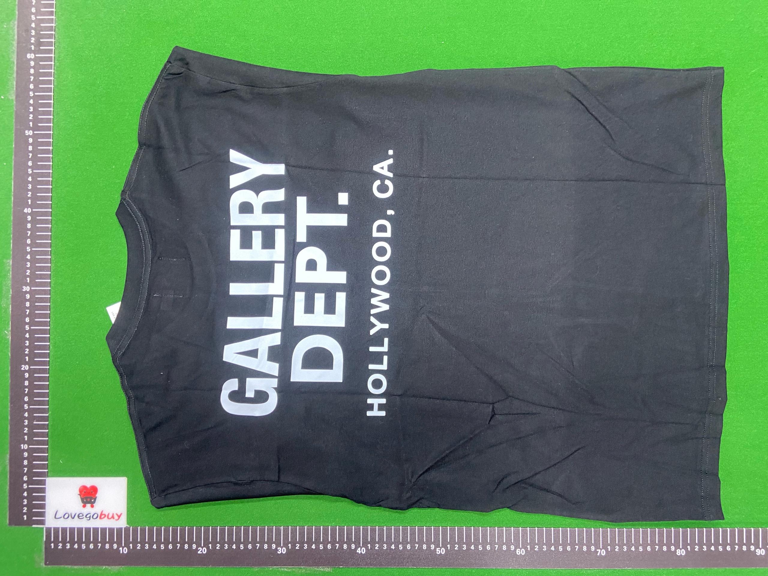 Foto QC 3 de Gallery Dept I Am Sad I Miss My Friends T-shirt Black