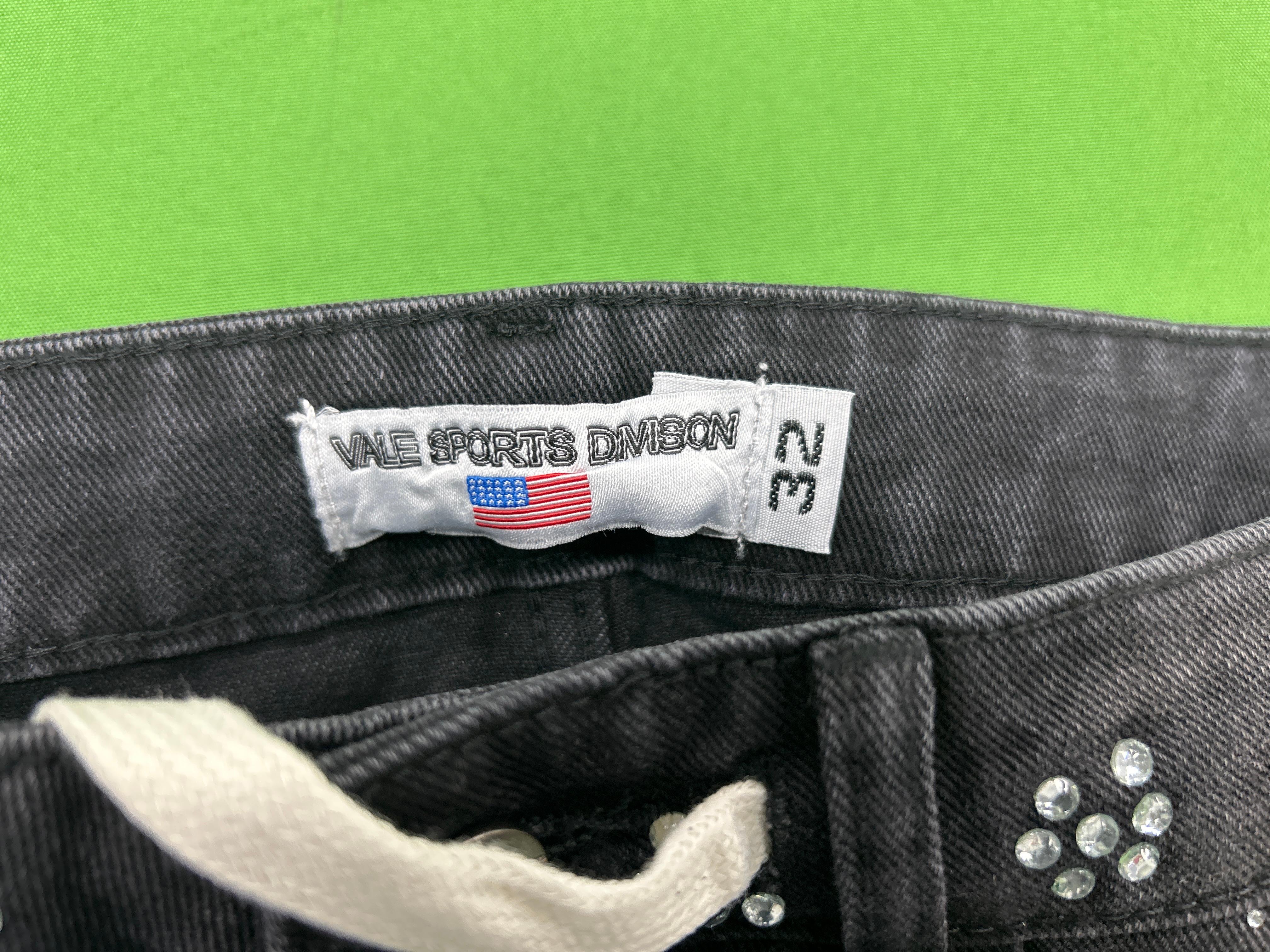 Foto QC 2 de VALLEY Denim Shorts Rhinestone Black