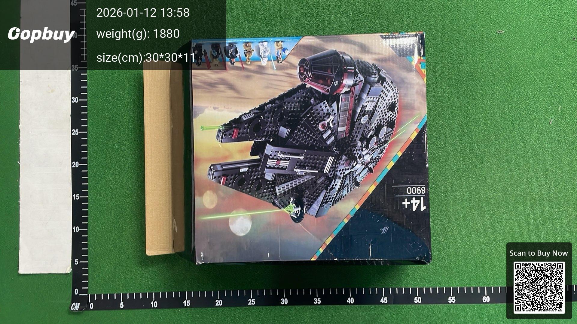 Foto QC 4 de Unbranded Star Wars Millennium Falcon Building Block Set
