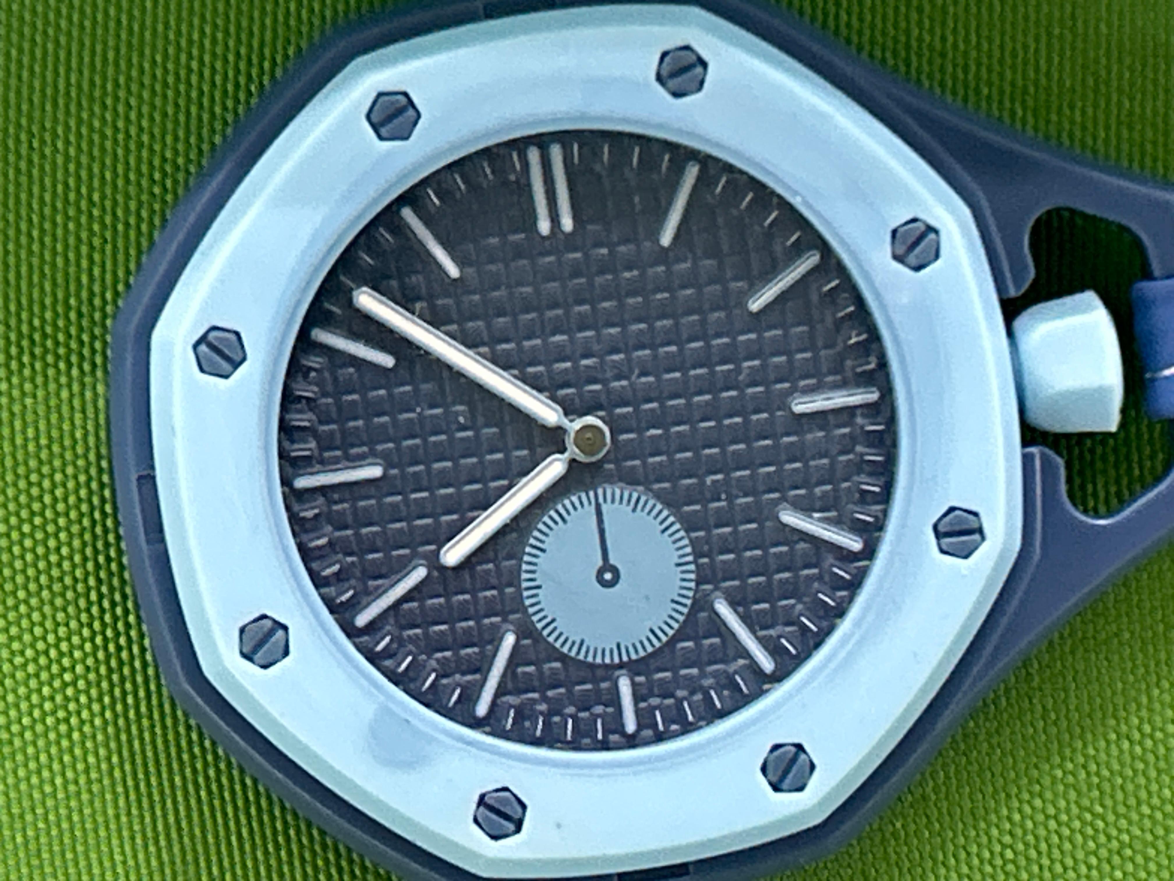 Foto QC 5 de Fashion Watch Royal Oak Style Octagonal Pocket Watch