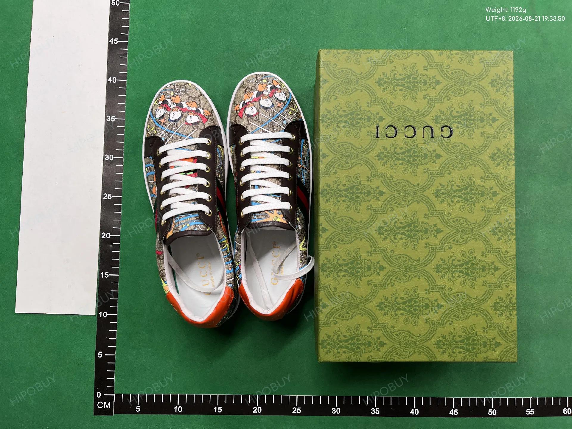 Foto QC 1 de Gucci Ace GG Supreme Doraemon Print Sneakers