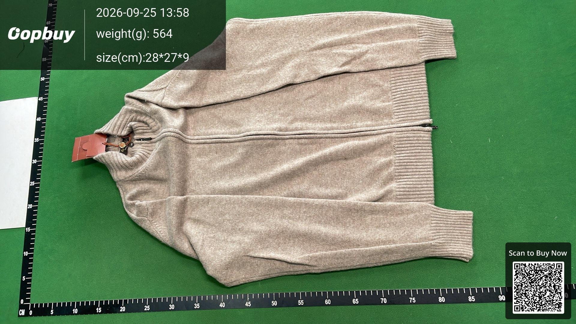 Foto QC 6 de Loro Piana Parksville Zip Sweater Cashmere Black
