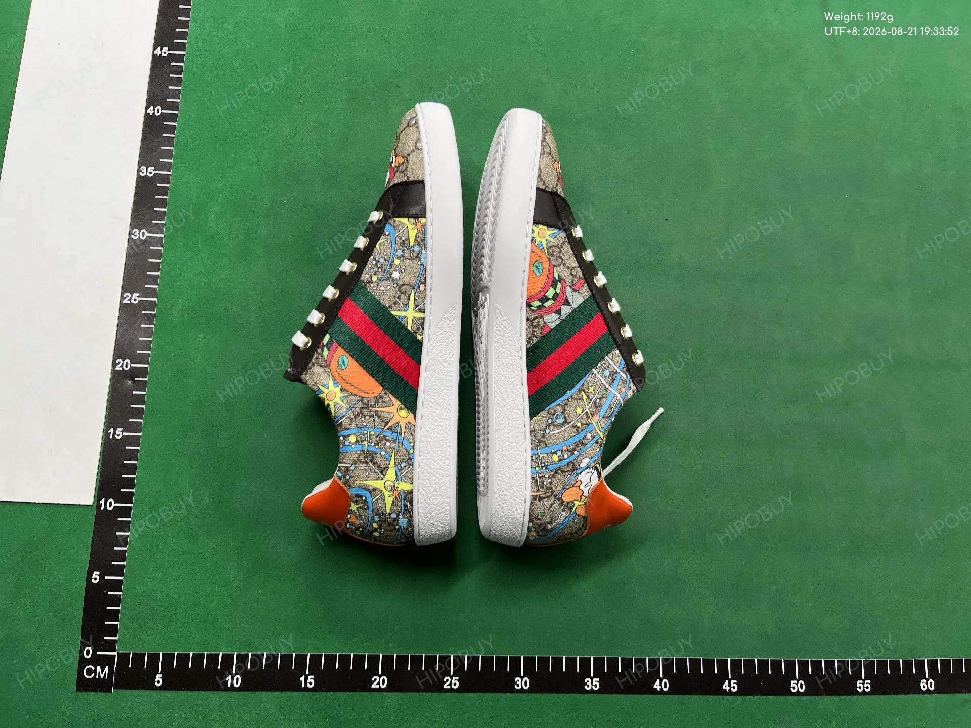 Foto QC 4 de Gucci Ace GG Supreme Doraemon Print Sneakers