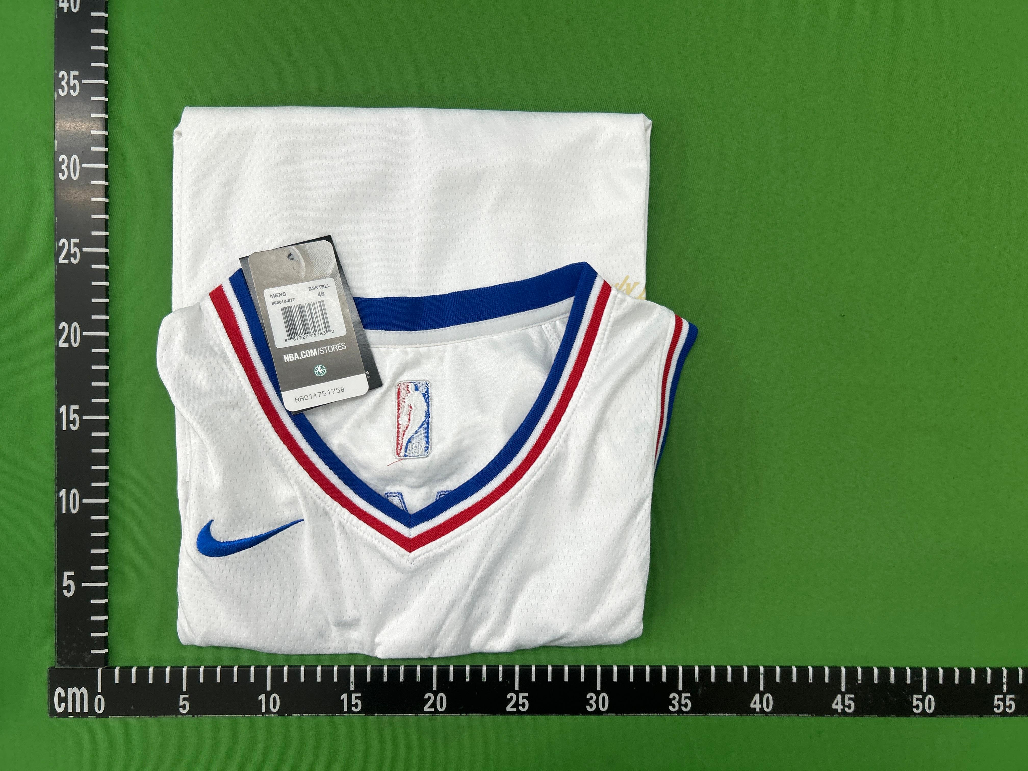 Foto QC 1 de Nike x USA Basketball 2012 LeBron James #6 Home Jersey White