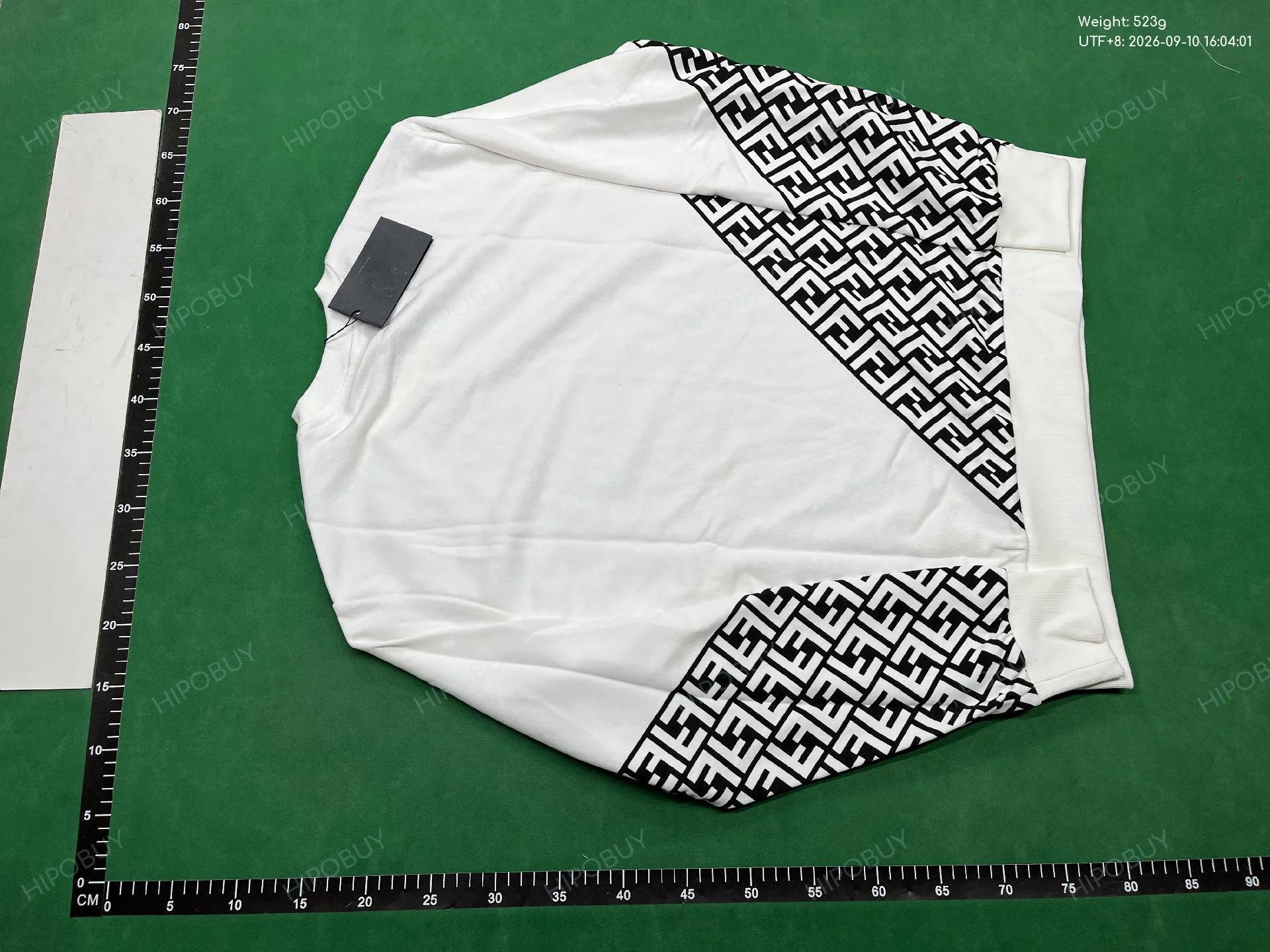 Foto QC 3 de Fendi Sweatshirt Diagonal FF Monogram Black