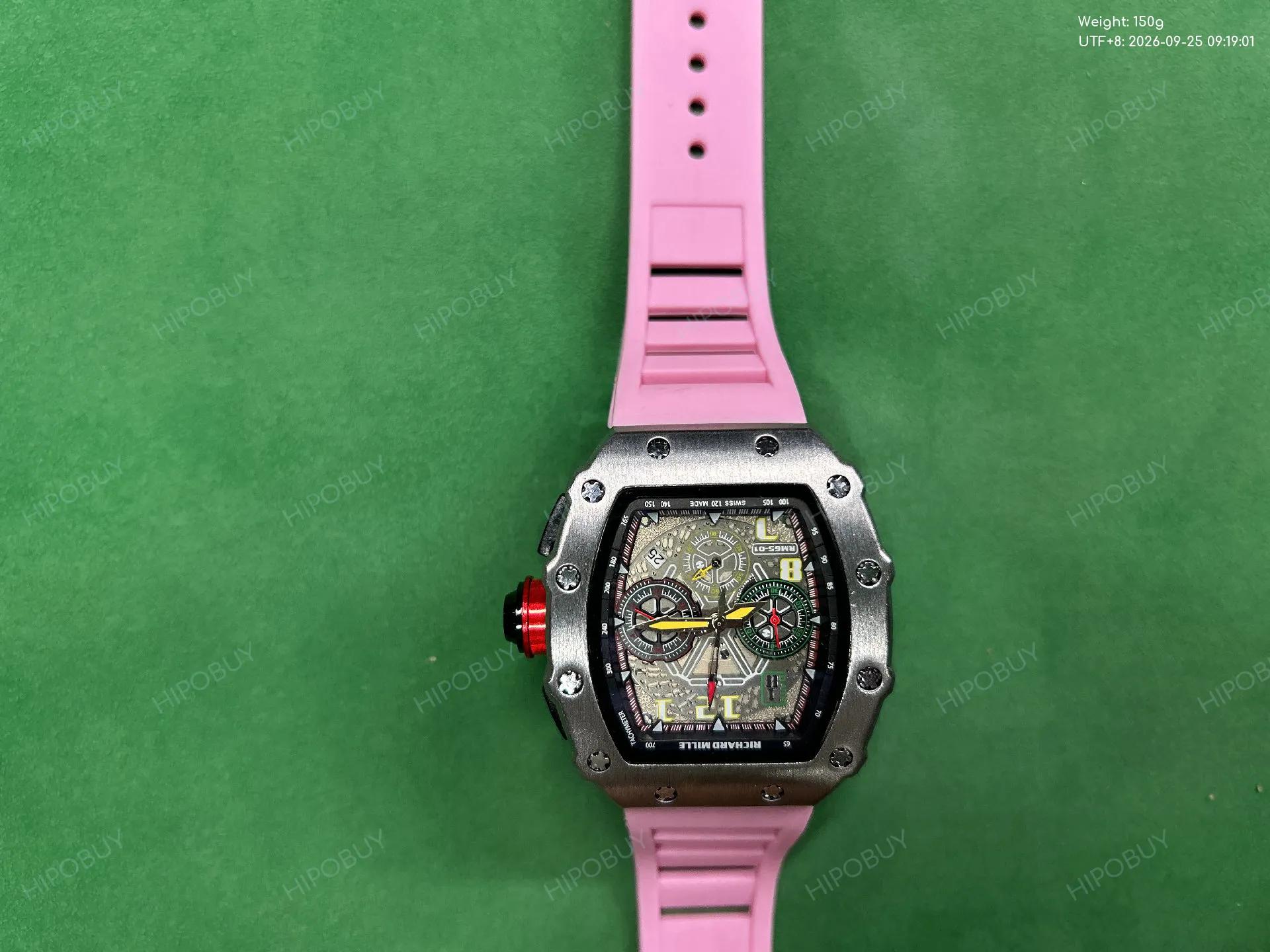 Foto QC 7 de Other Tonneau Multi-Function Quartz Chronograph 8206