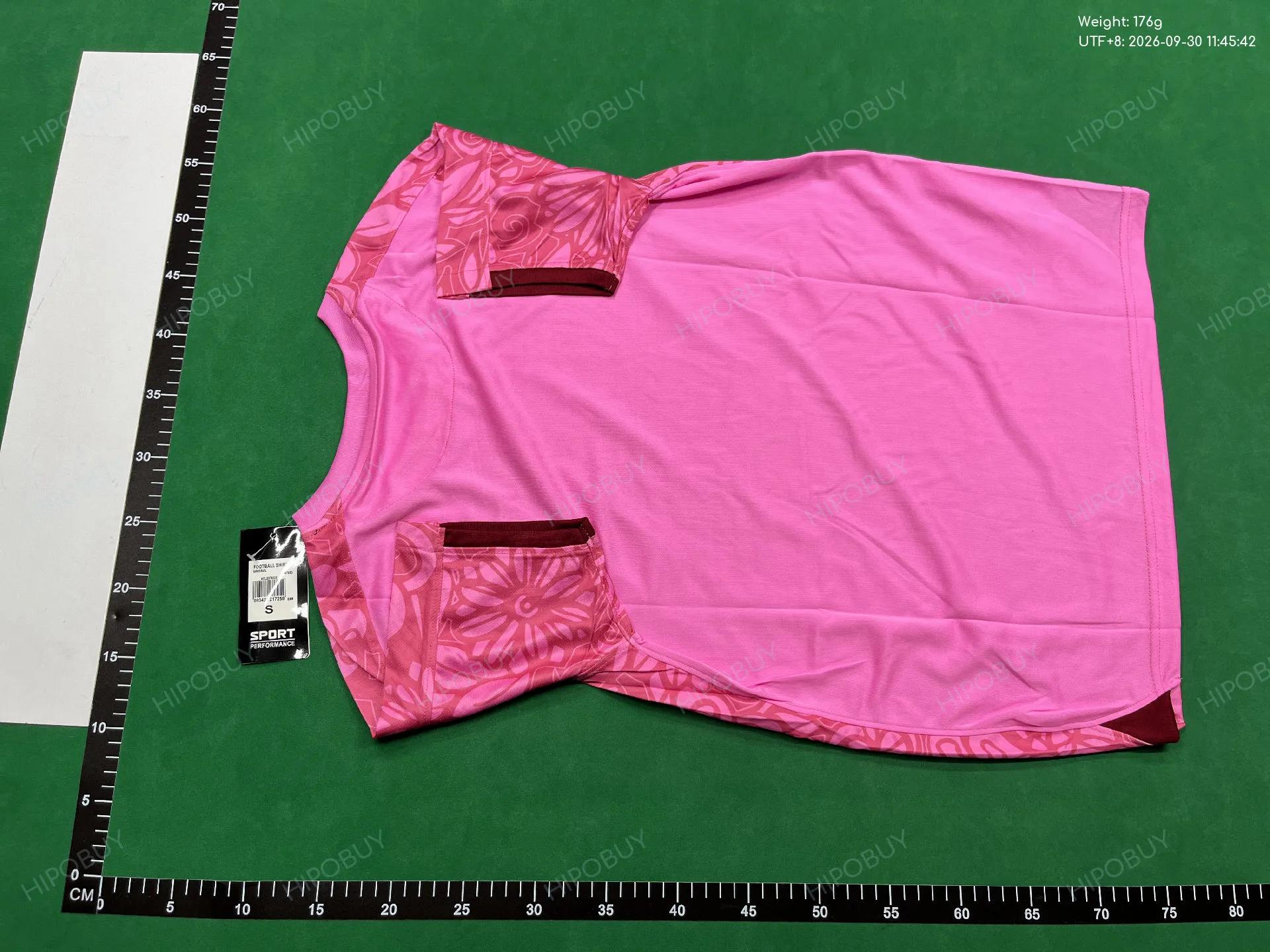 Foto QC 3 de FC Palestina 2024/25 Pink and Black Split Floral Jersey Pink Black