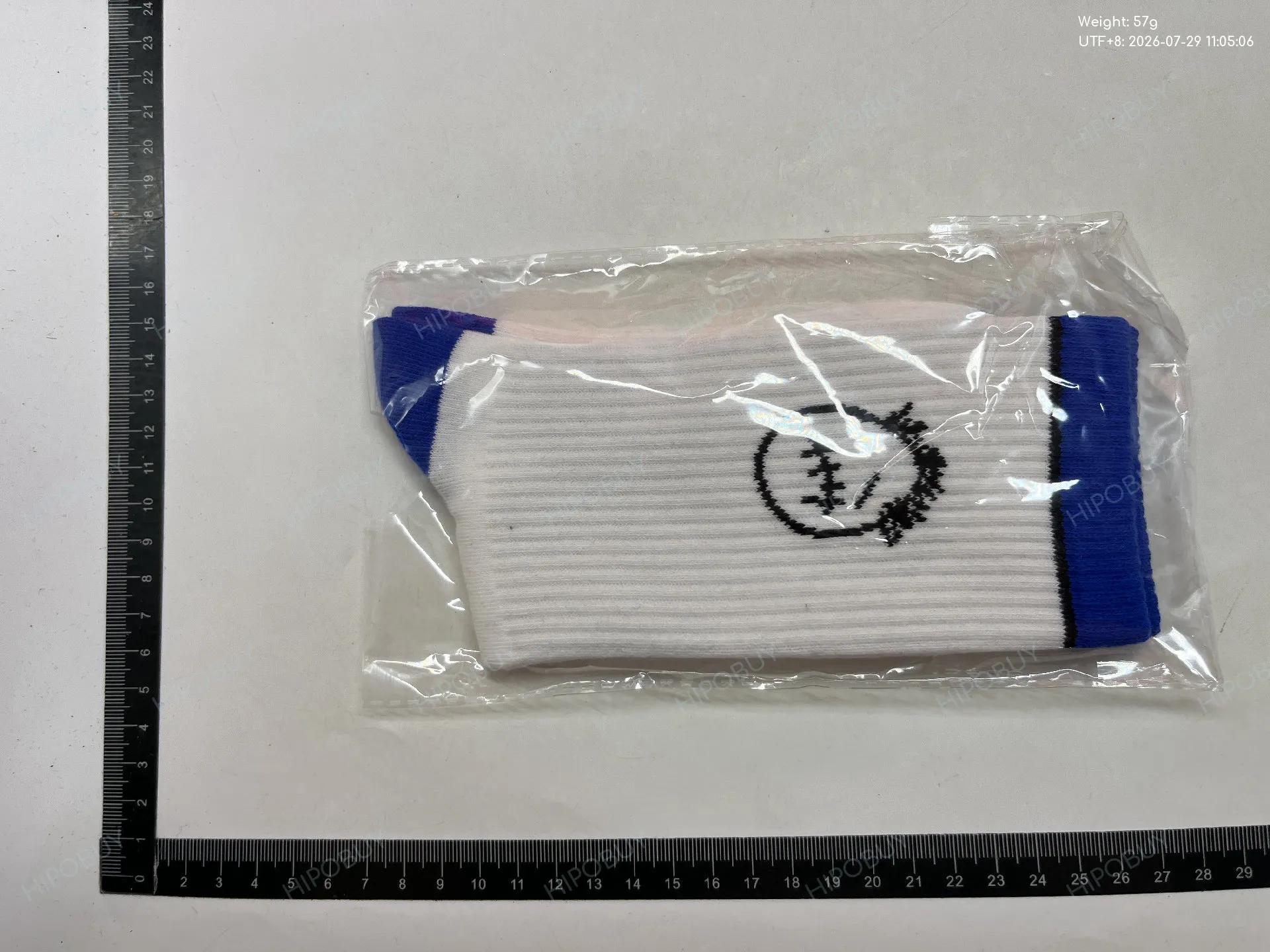 Foto QC 4 de Cactus Jack Travis Scott Crew Socks Ribbed Brown Black Red