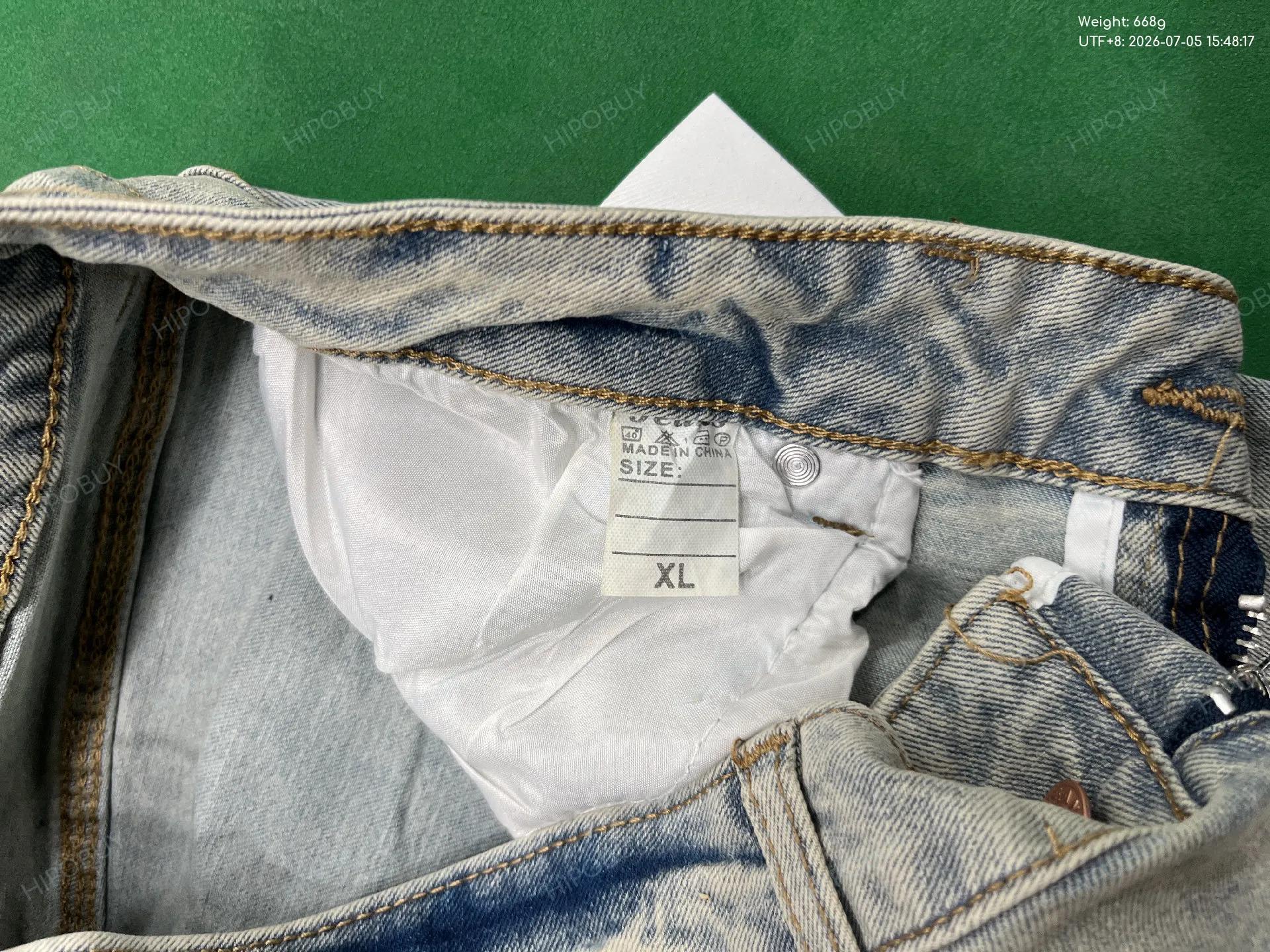 Foto QC 1 de Other Jeans Slim Stretch Distressed Black