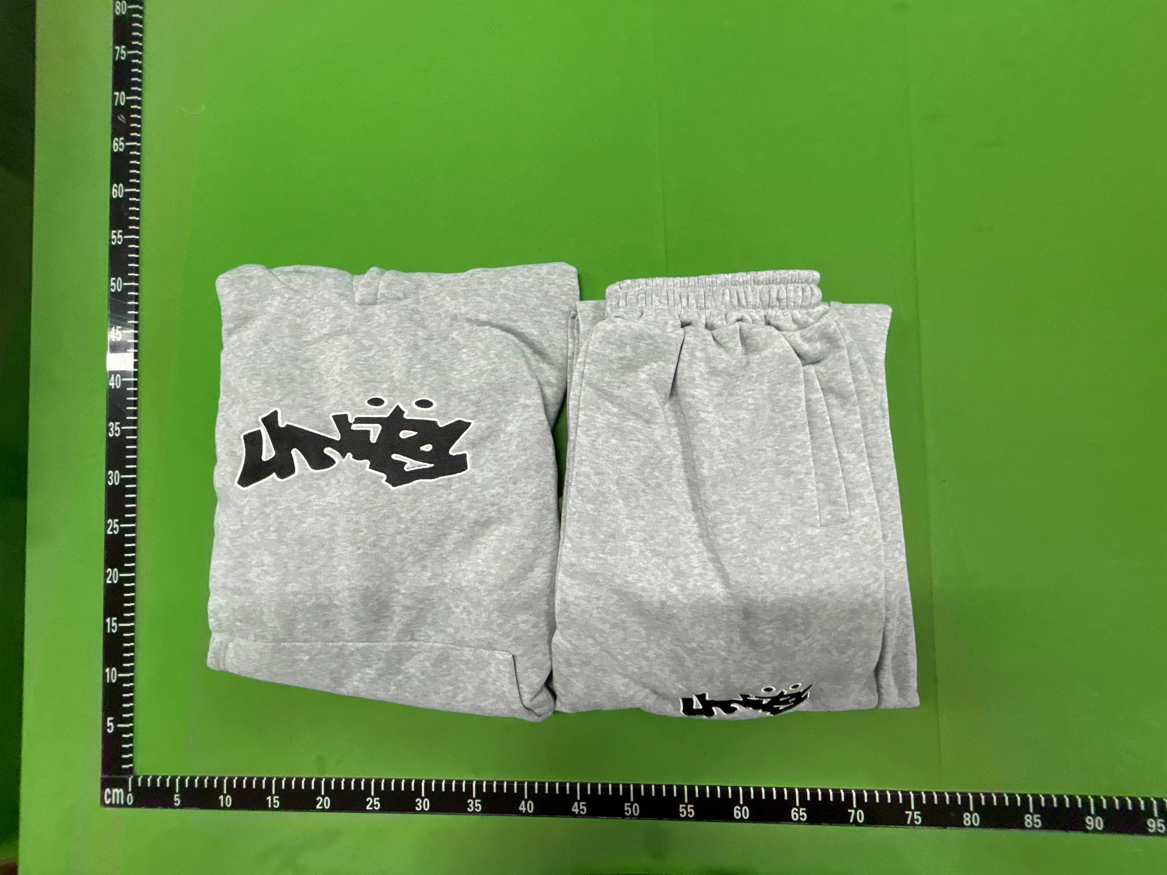 Foto QC 1 de Loso Sweatpants Y2K Embroidery Relaxed Pink