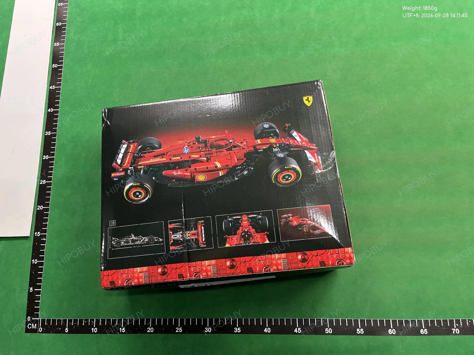Foto QC 5 de Generic Ferrari SF-24 F1 Race Car Building Block Toy Set