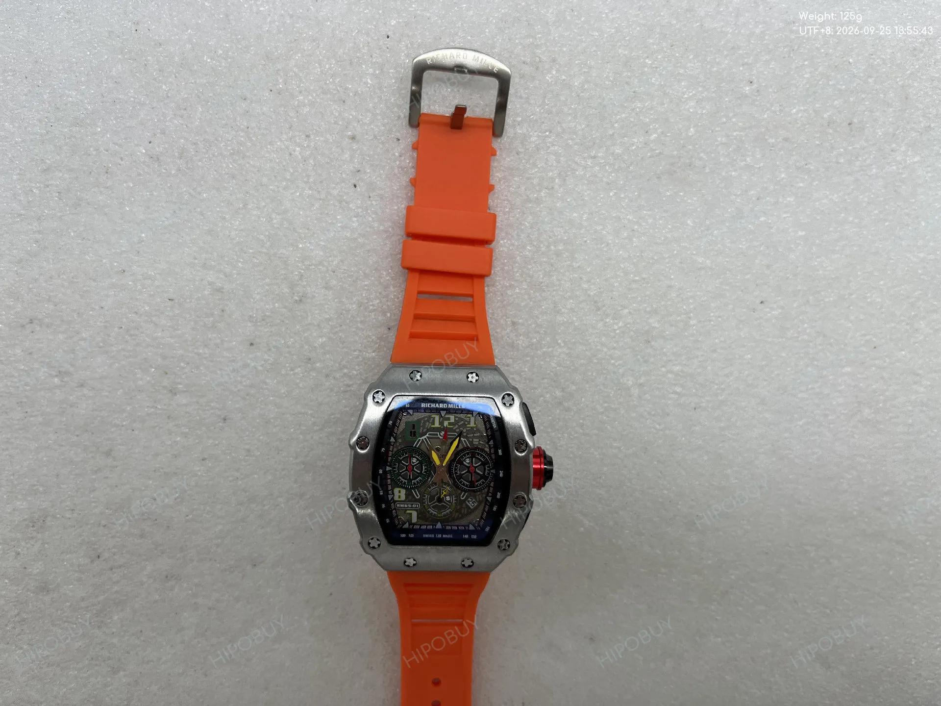 Foto QC 4 de Other Tonneau Multi-Function Quartz Chronograph 8206