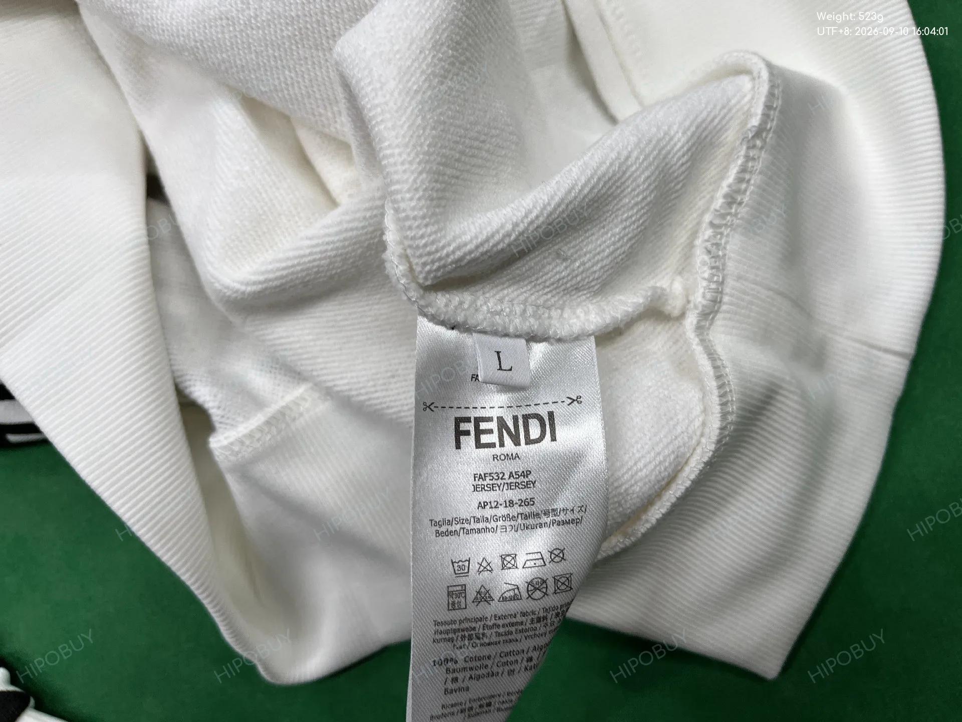 Foto QC 1 de Fendi Sweatshirt Diagonal FF Monogram Black