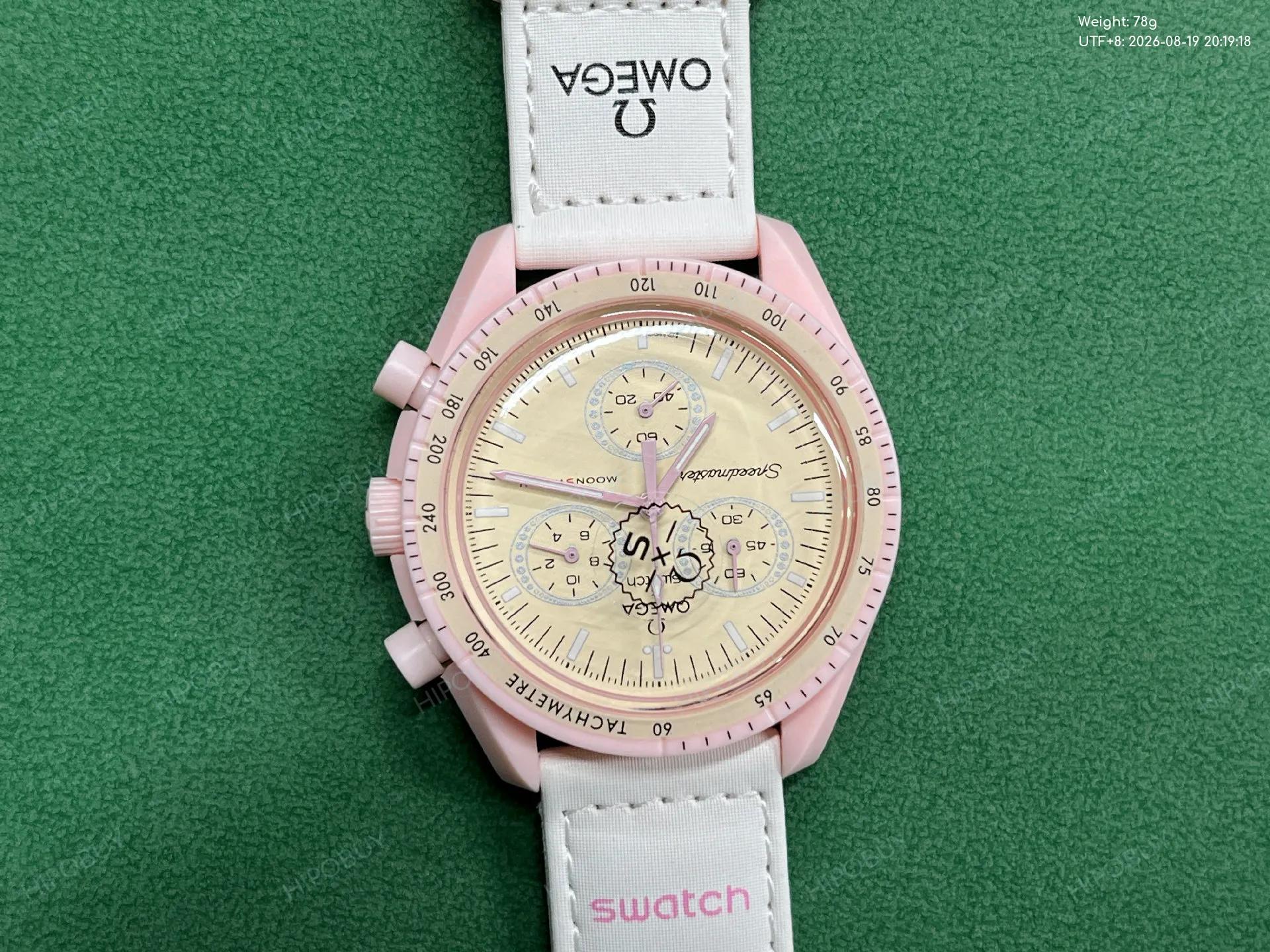 Foto QC 7 de Omega x Swatch Bioceramic MoonSwatch Mission to Pluto SO33M101