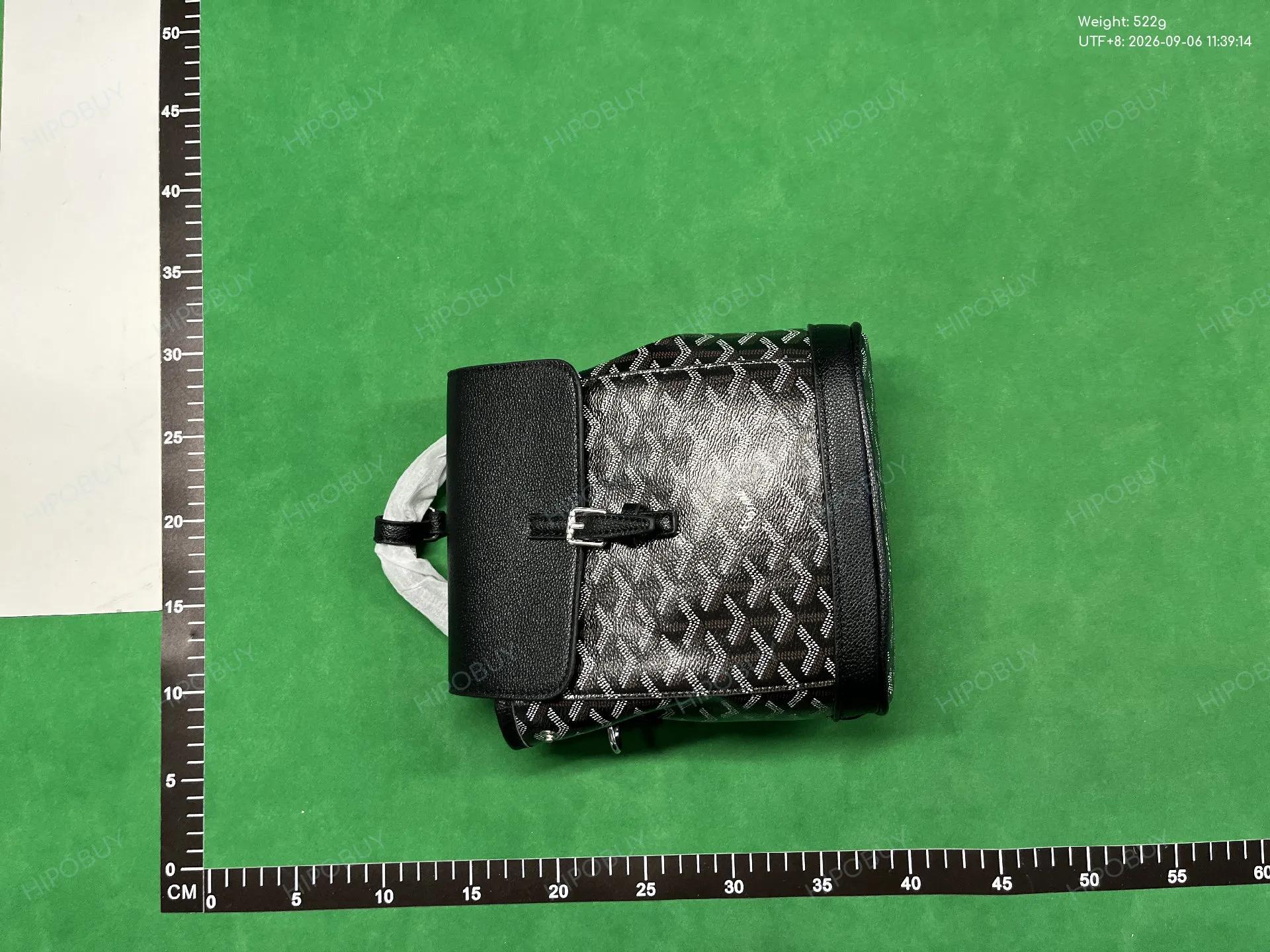 Foto QC 4 de Goyard Alpin Backpack Mini Black Goyardine Canvas