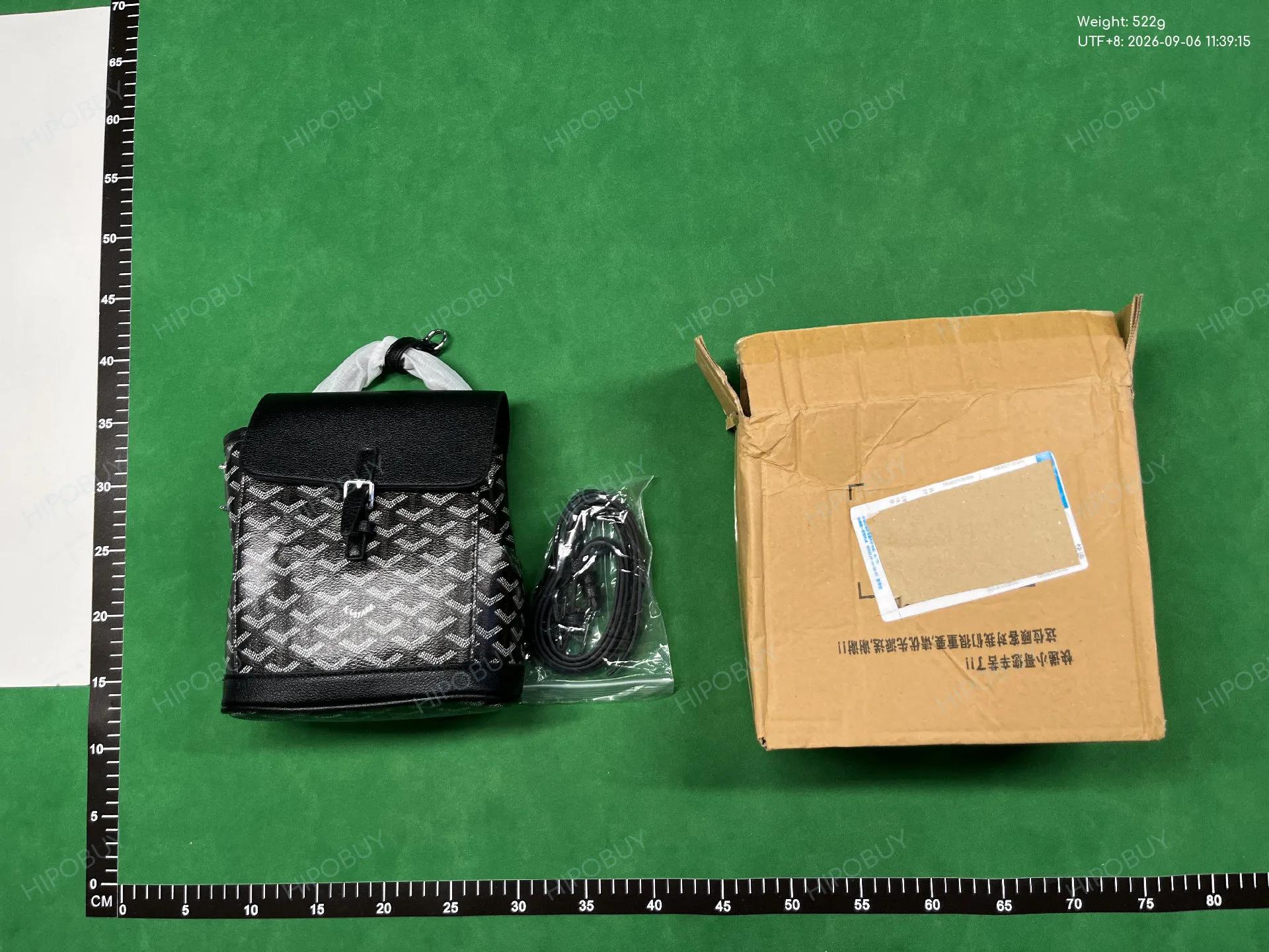 Foto QC 6 de Goyard Alpin Backpack Mini Black Goyardine Canvas