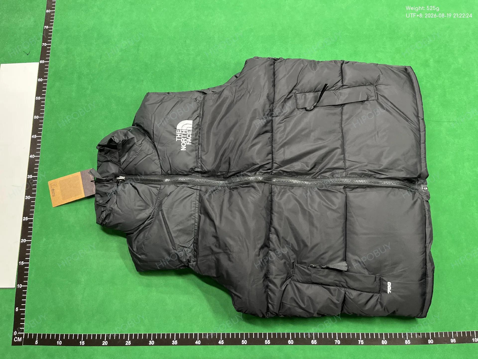 Foto QC 6 de The North Face Nuptse Puffer Vest Down White Black