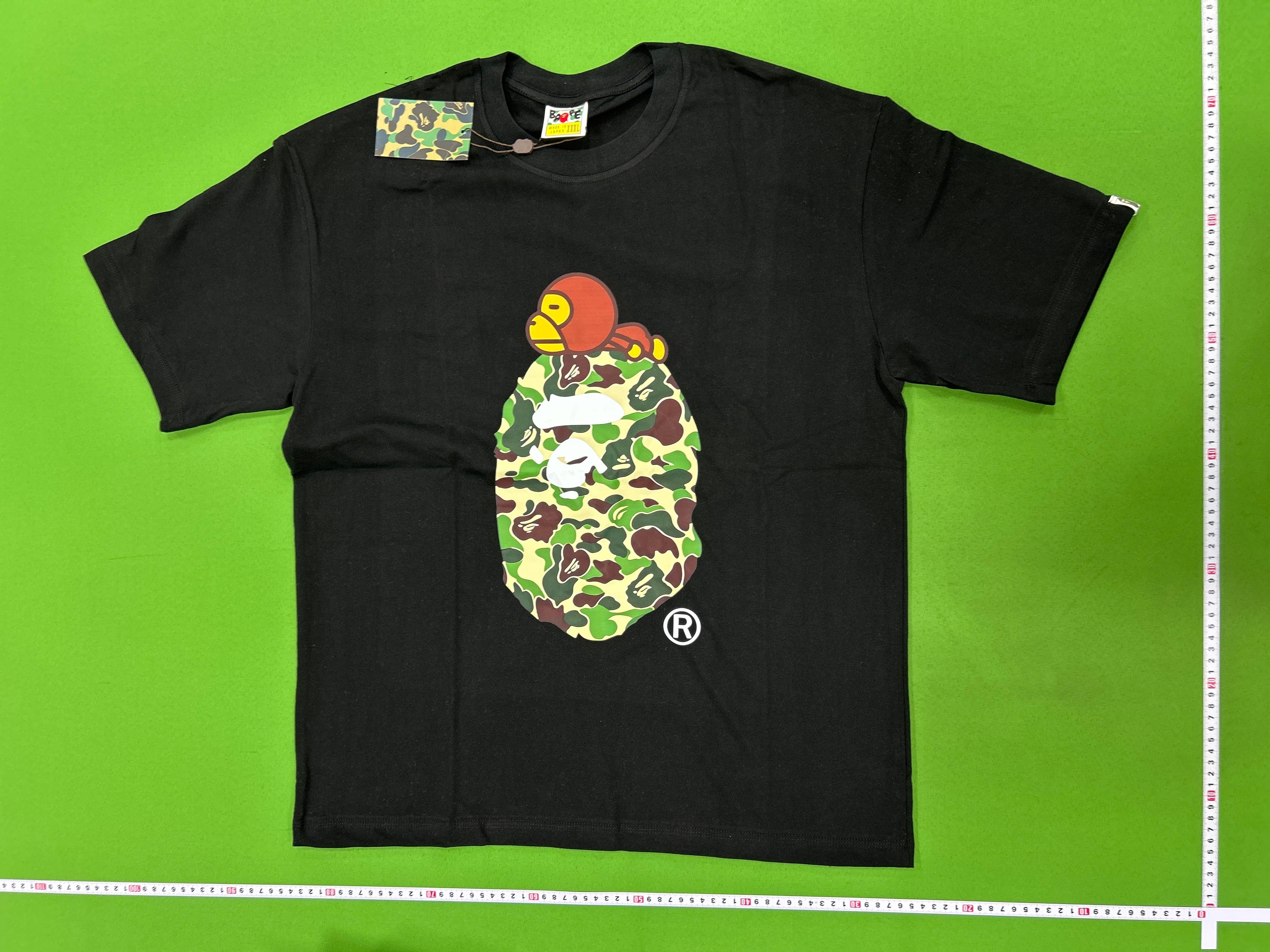 Foto QC 7 de BAPE College T-shirt Small Ape Head Black