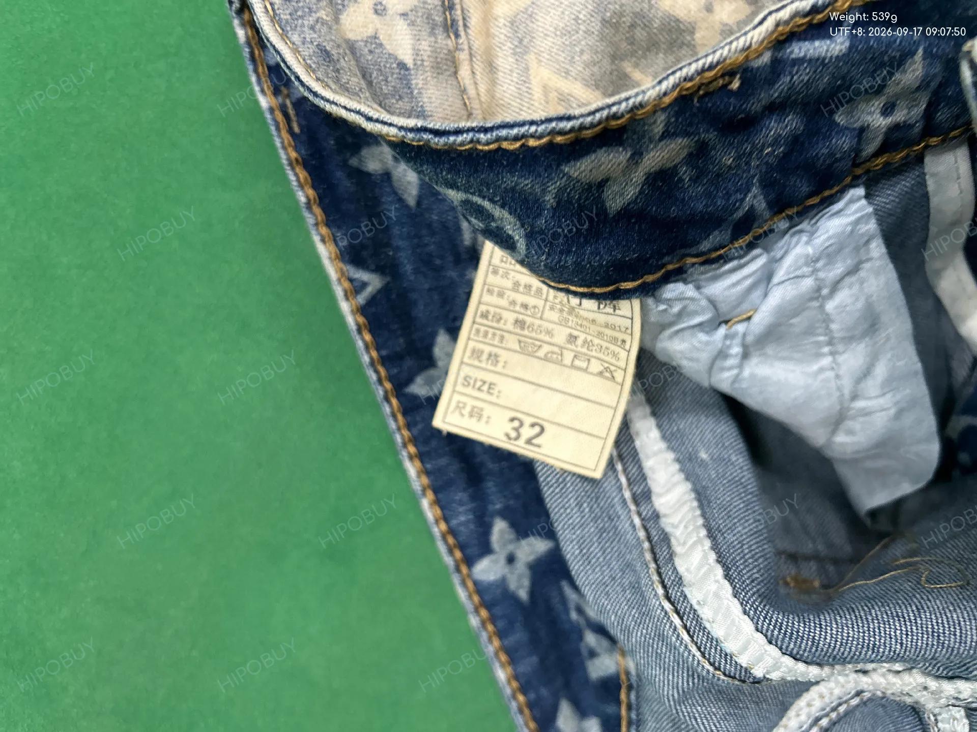 Foto QC 5 de Louis Vuitton Jeans Monogram Black