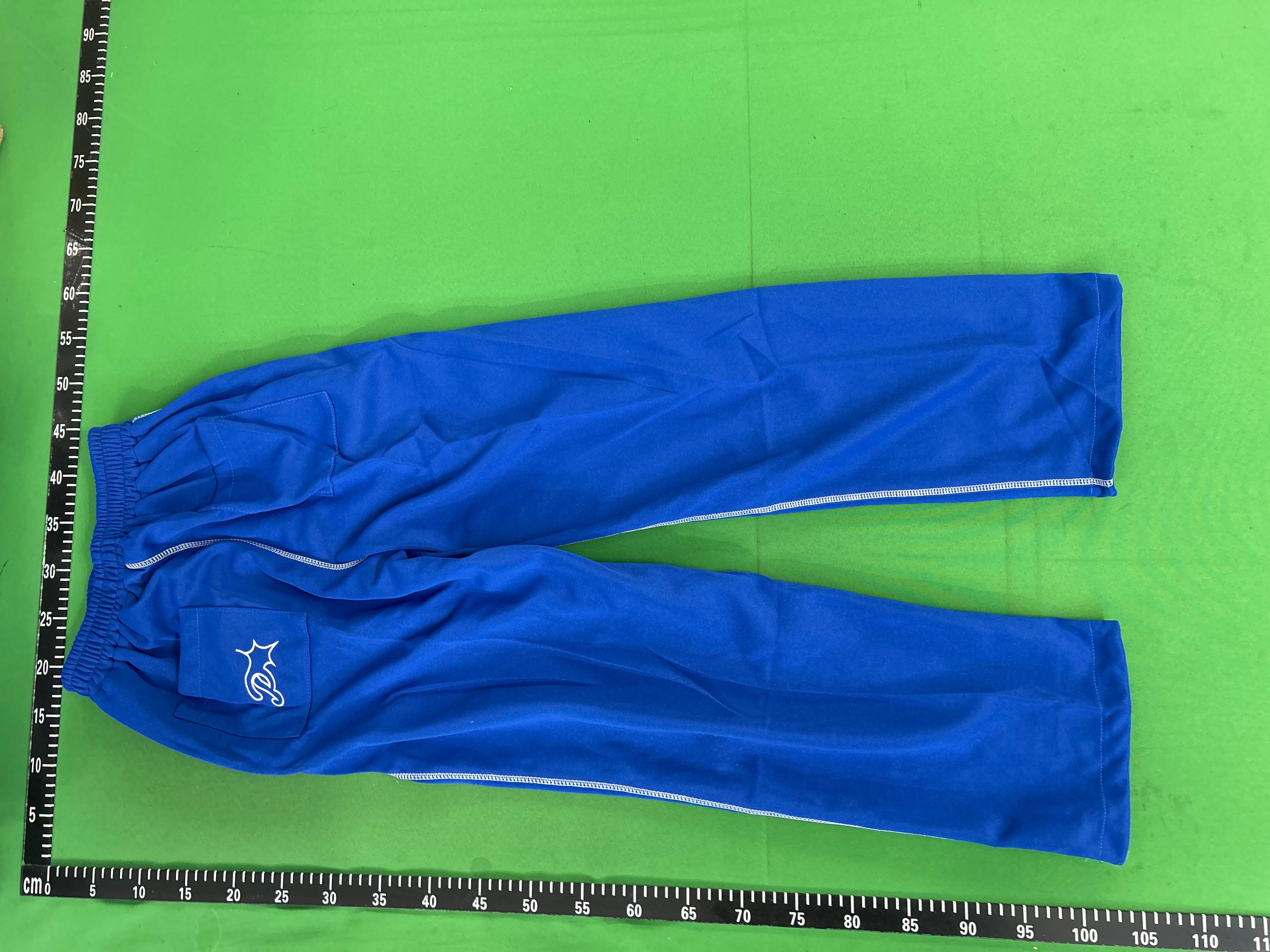 Foto QC 2 de Other Y2K Sweatpants Embroidered Contrast Stitching Grey