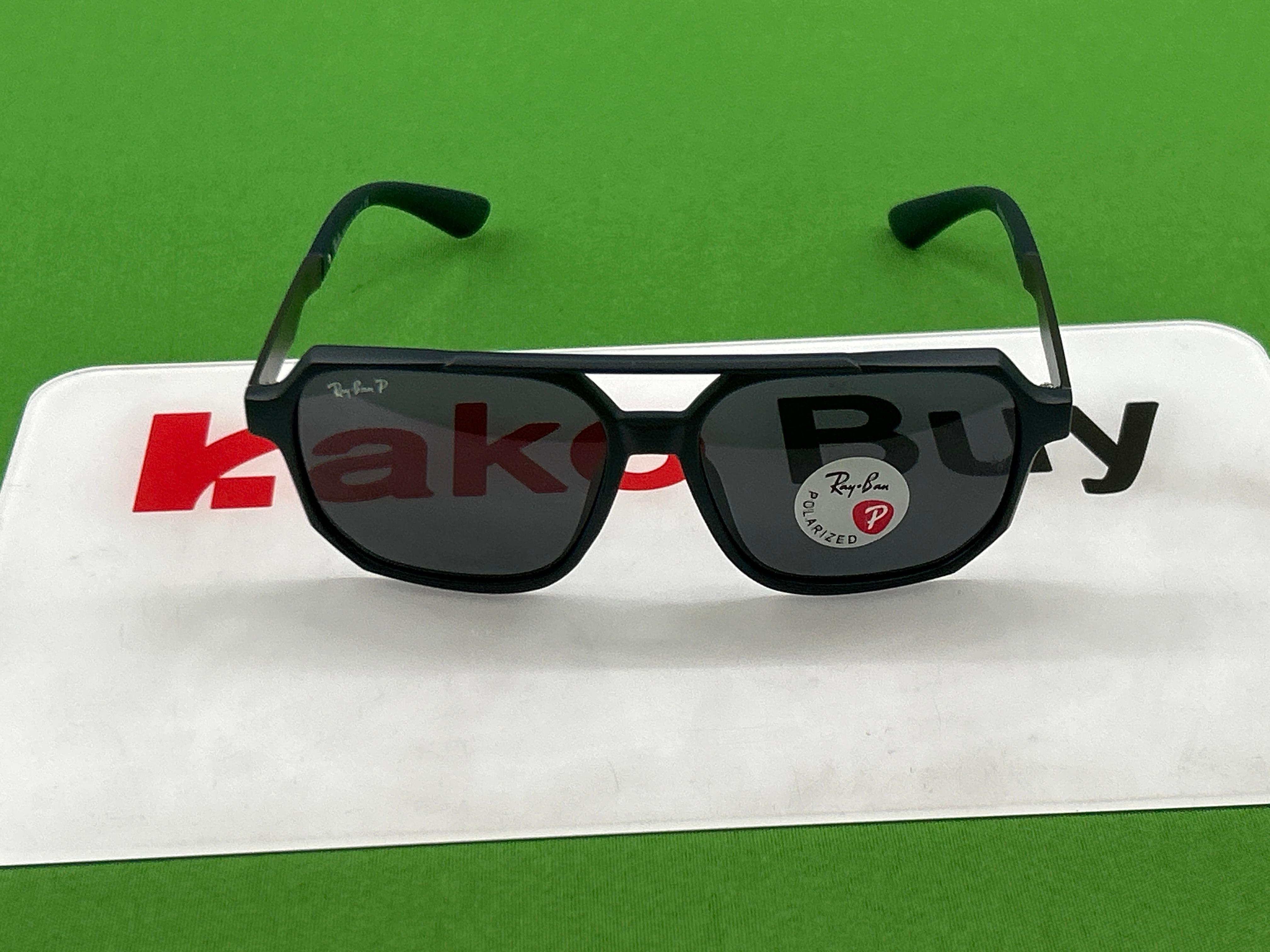 Foto QC 1 de Ray-Ban Wayfarer Acetate Sunglasses Matte Brown Brown Polarized (RB2132)