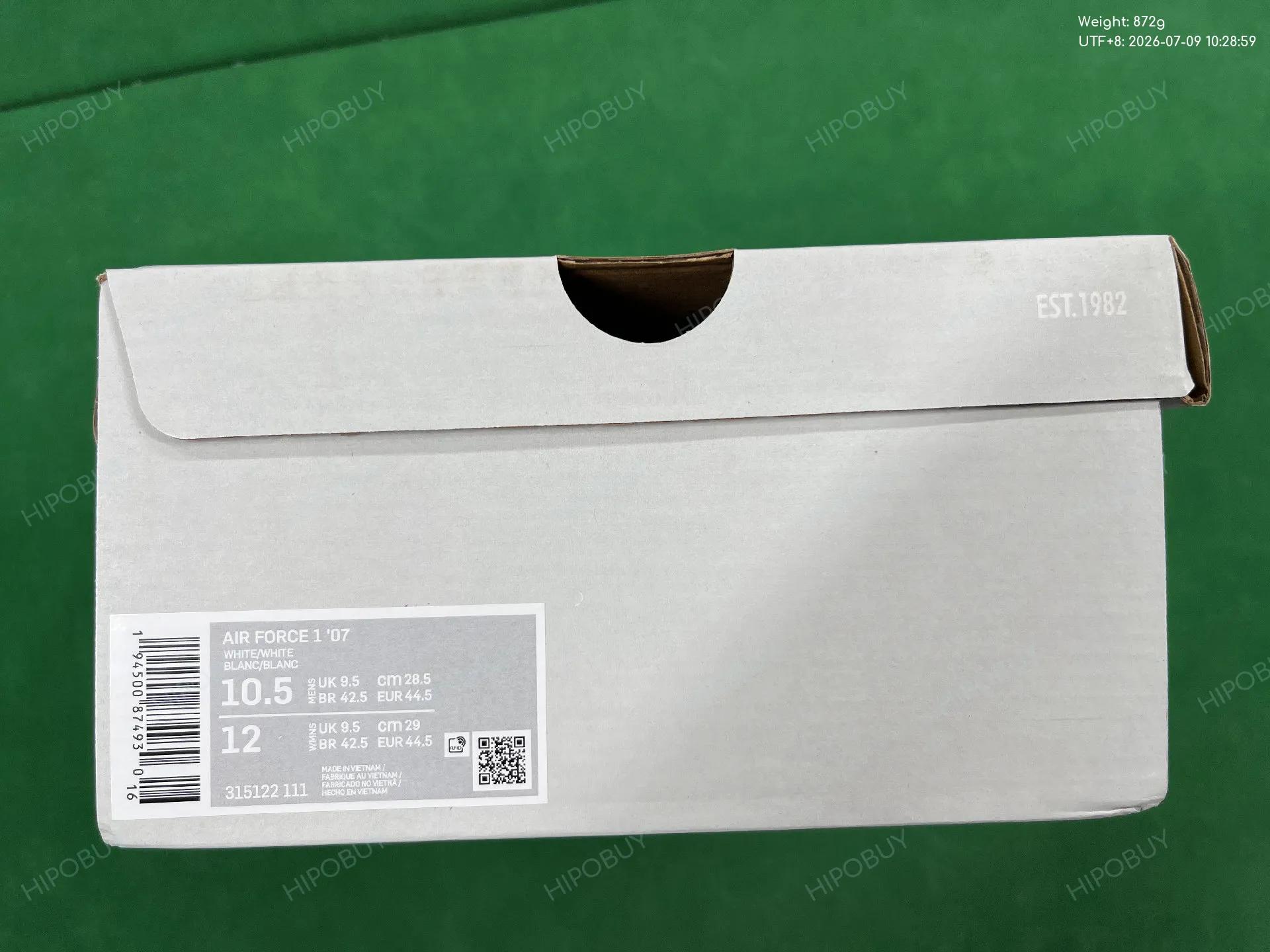 Foto QC 2 de Nike Air Force 1 Mid '07 Triple Black CW2289-001