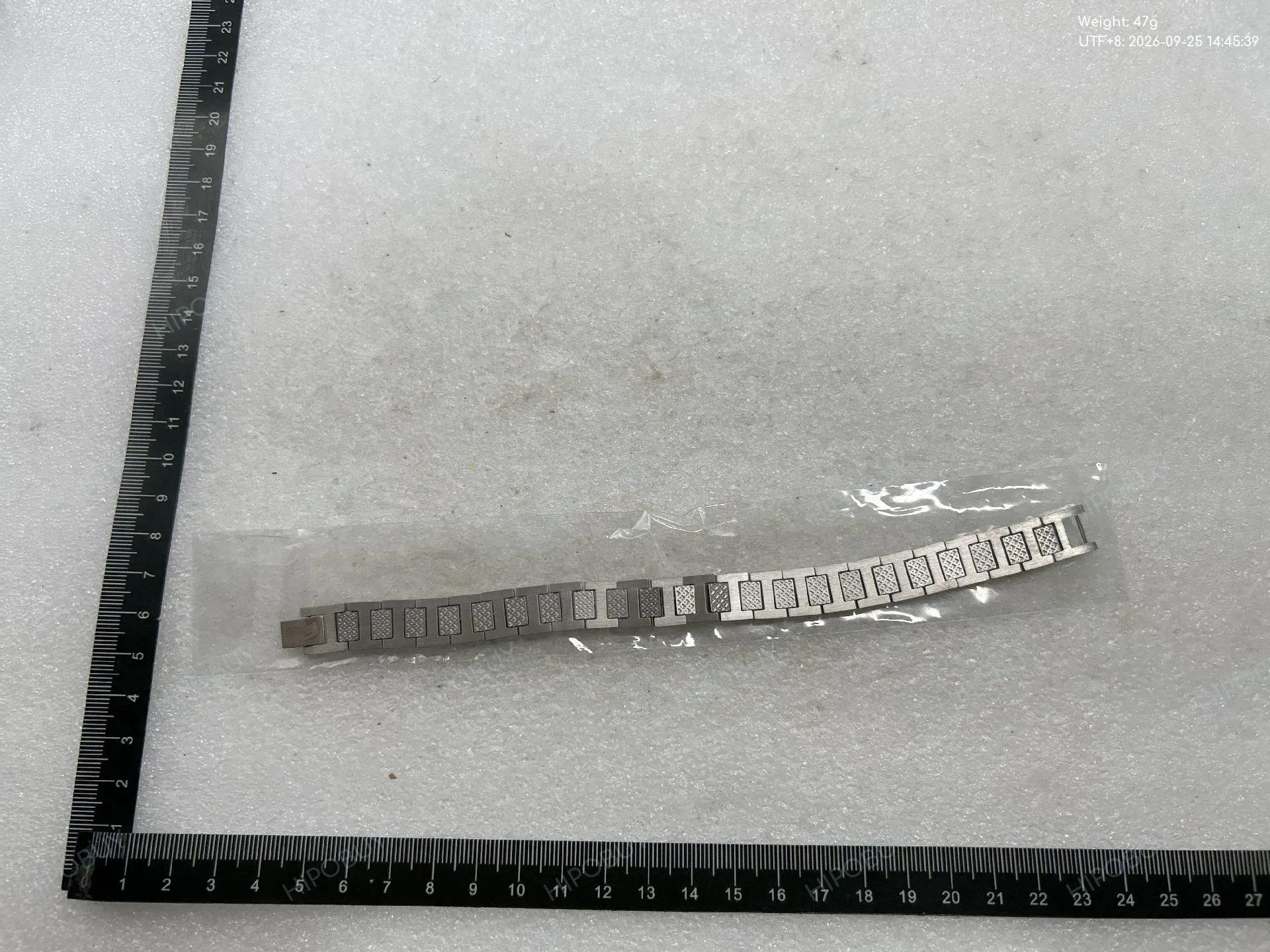 Foto QC 1 de Other Bracelet Titanium Steel Magnetic Stone Black