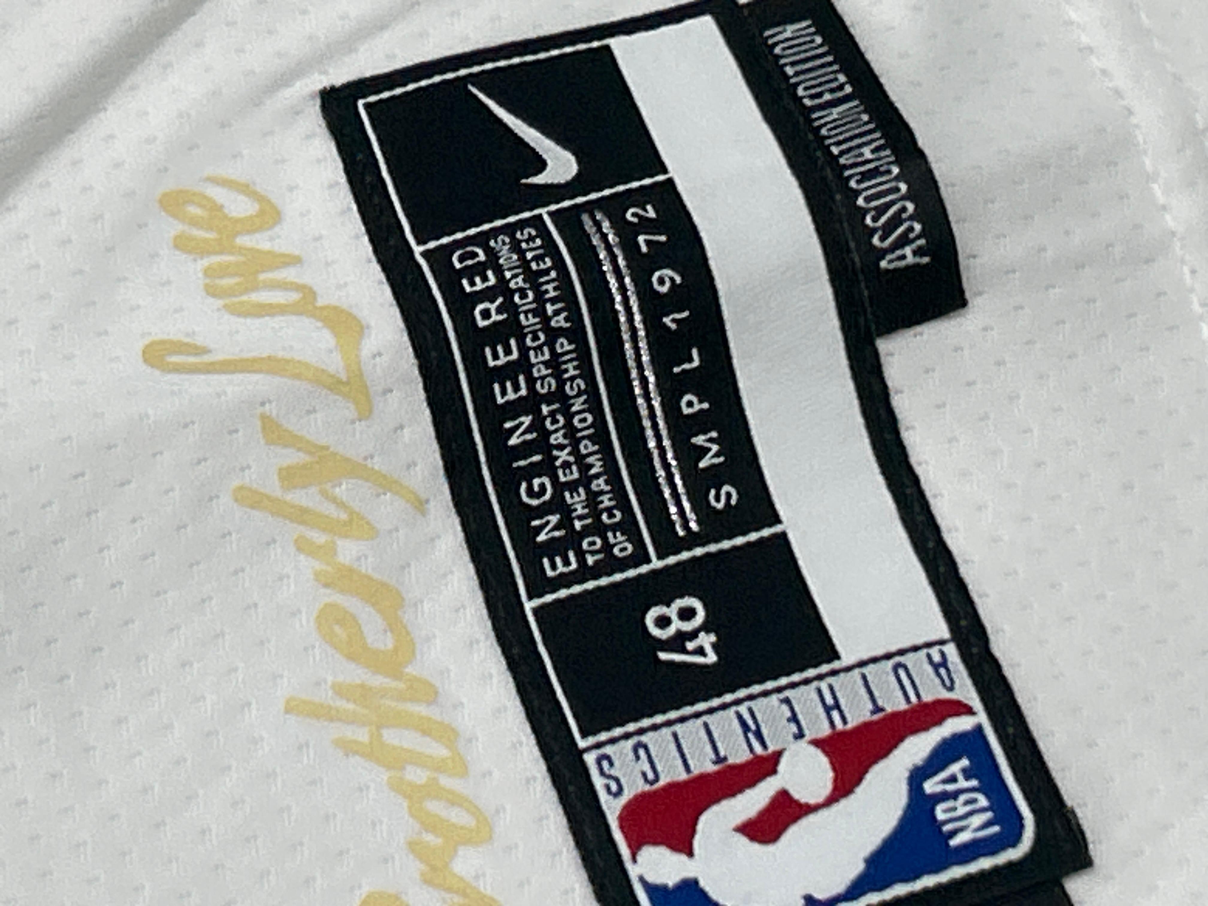 Foto QC 2 de Nike x USA Basketball 2012 LeBron James #6 Home Jersey White