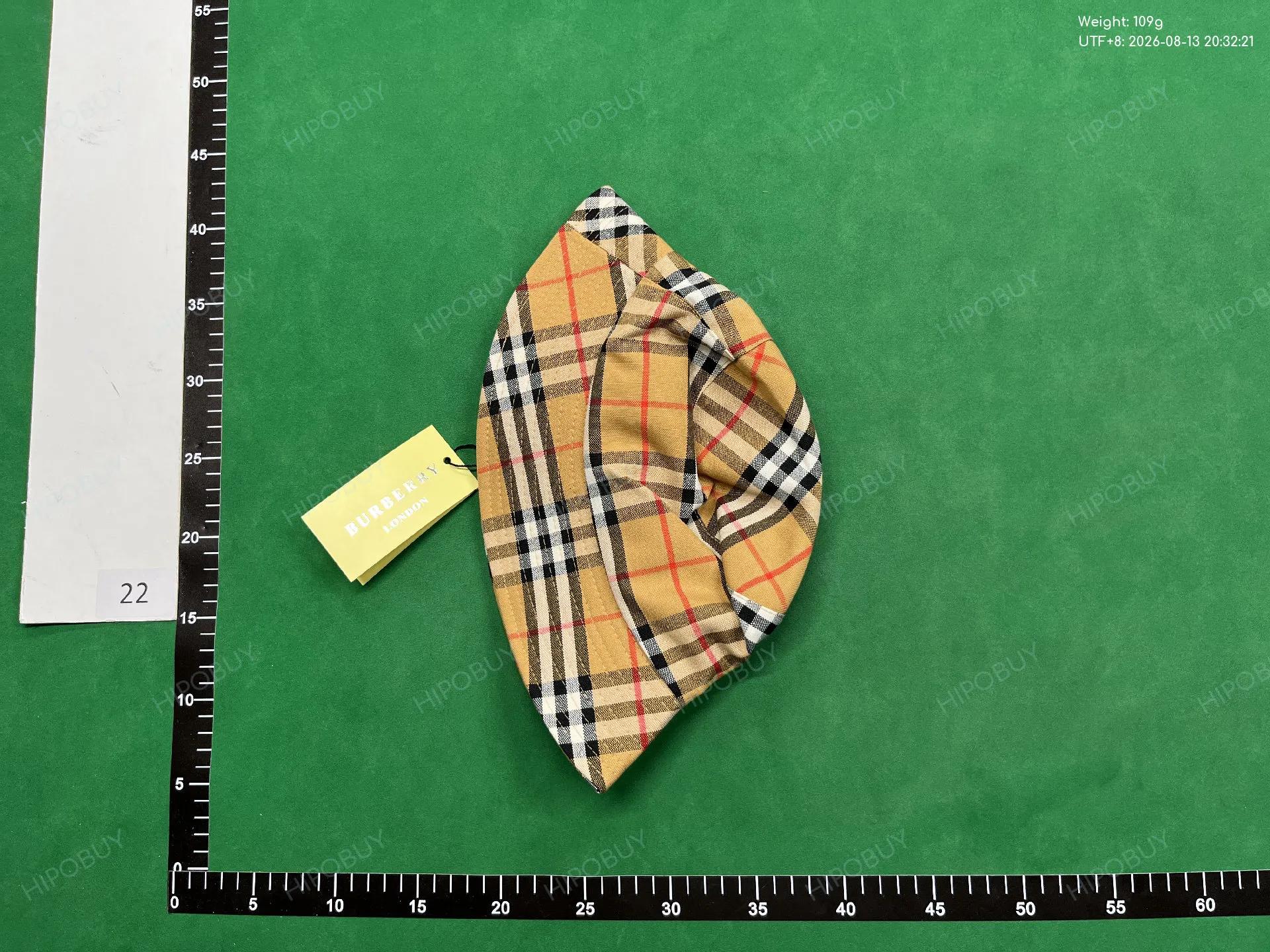 Foto QC 3 de Burberry Vintage Check Bucket Hat Archive Beige