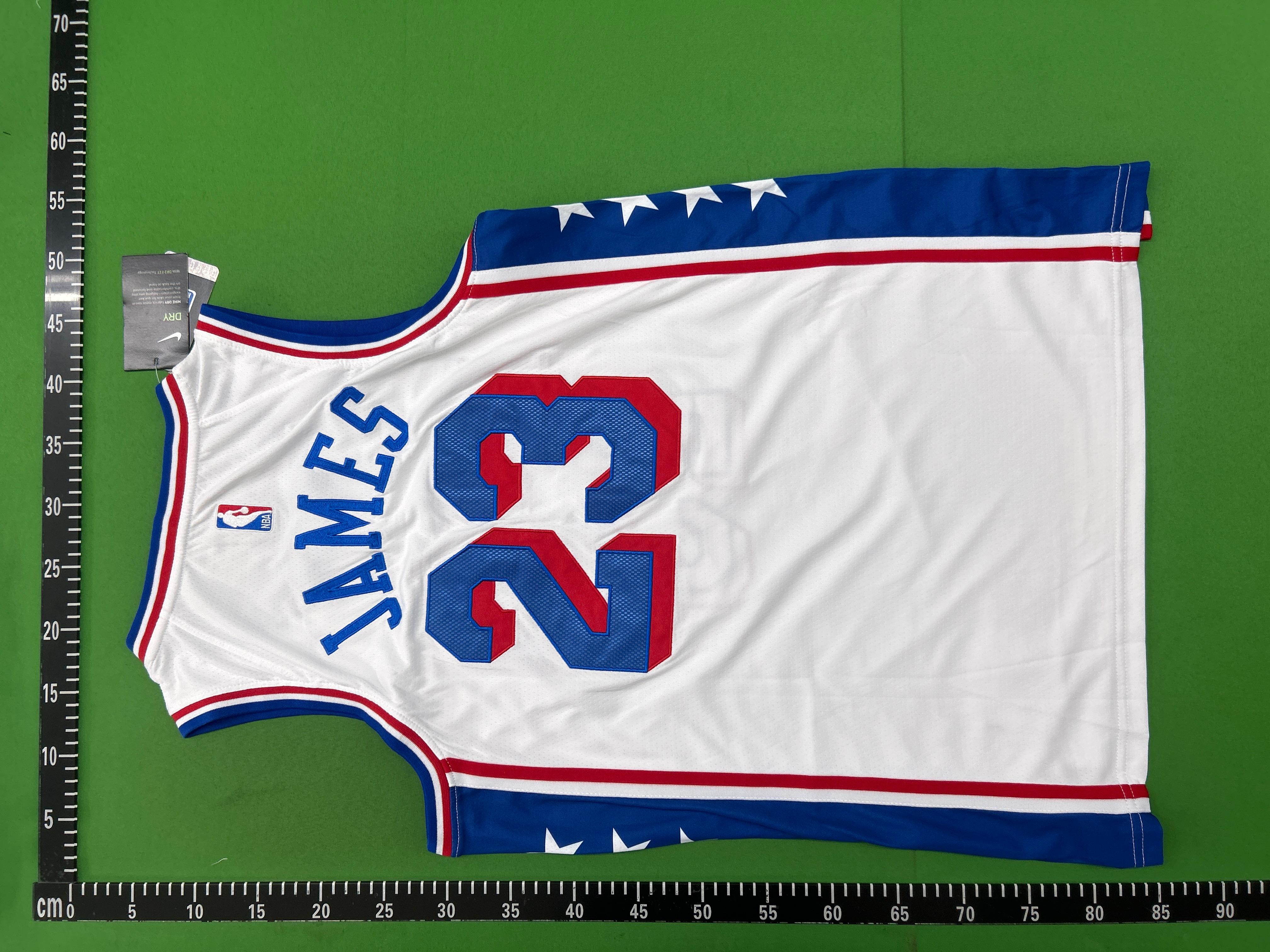 Foto QC 4 de Nike x USA Basketball 2012 LeBron James #6 Home Jersey White