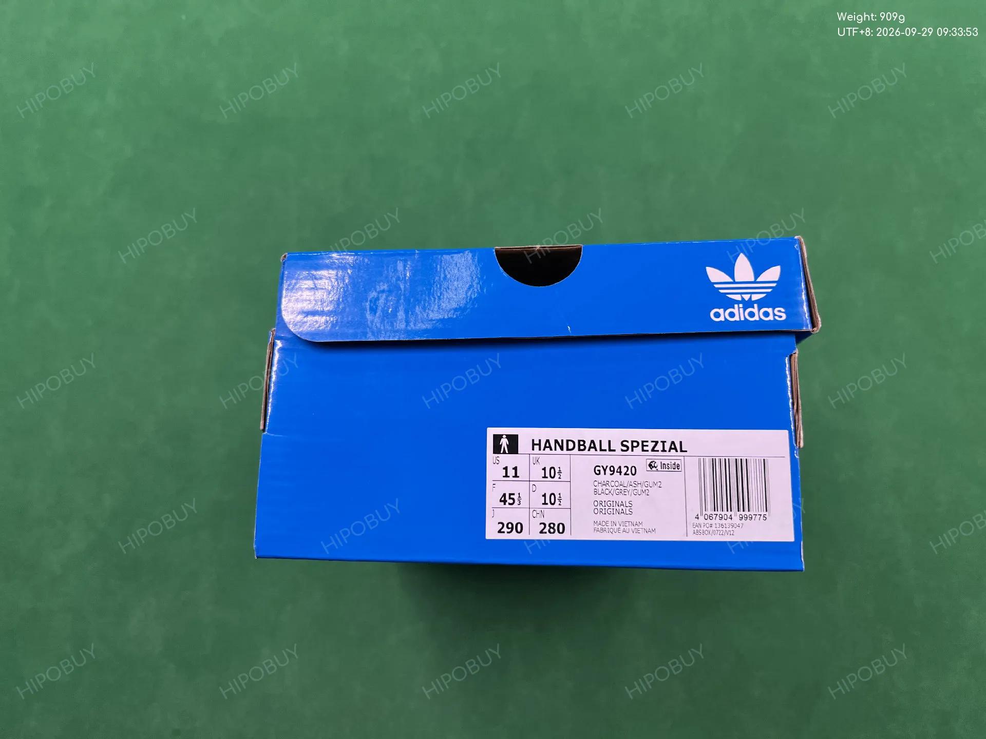 Foto QC 8 de adidas Handball Spezial OG Aluminium Core Black IF6562