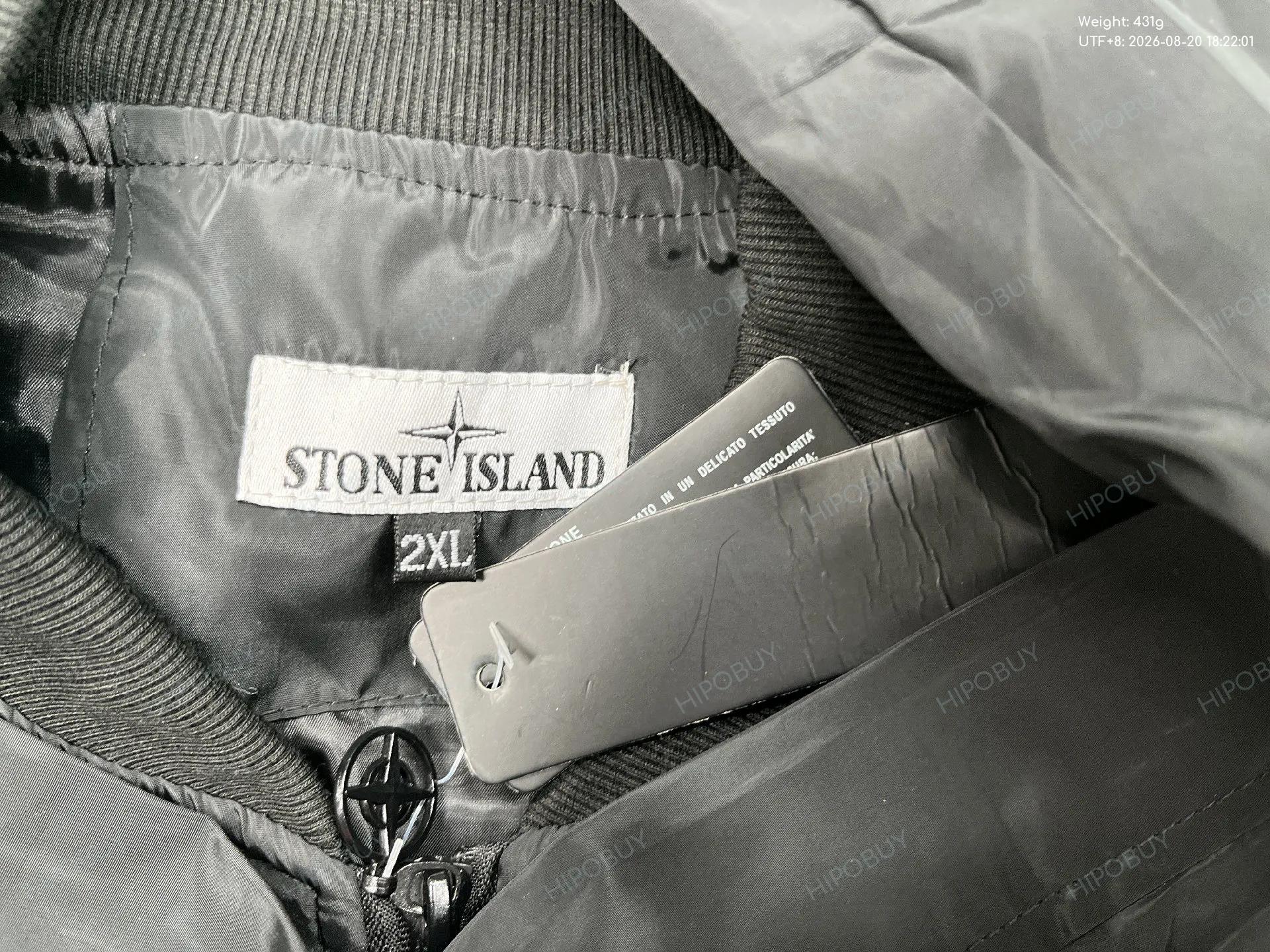 Foto QC 1 de Stone Island Zip Sweater Hoodie White