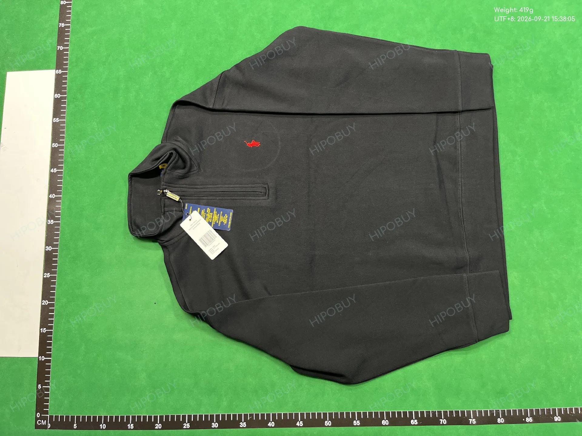 Foto QC 6 de Polo Ralph Lauren Sweatshirt Pony Logo Quarter-Zip Grey